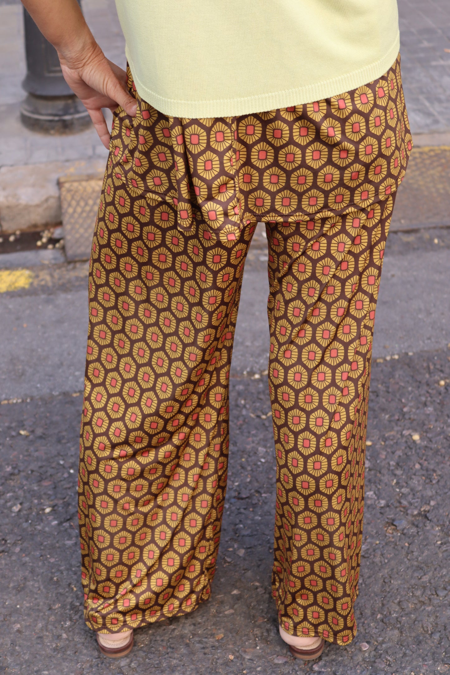 PANTALÓN PILAR MOSTAZA