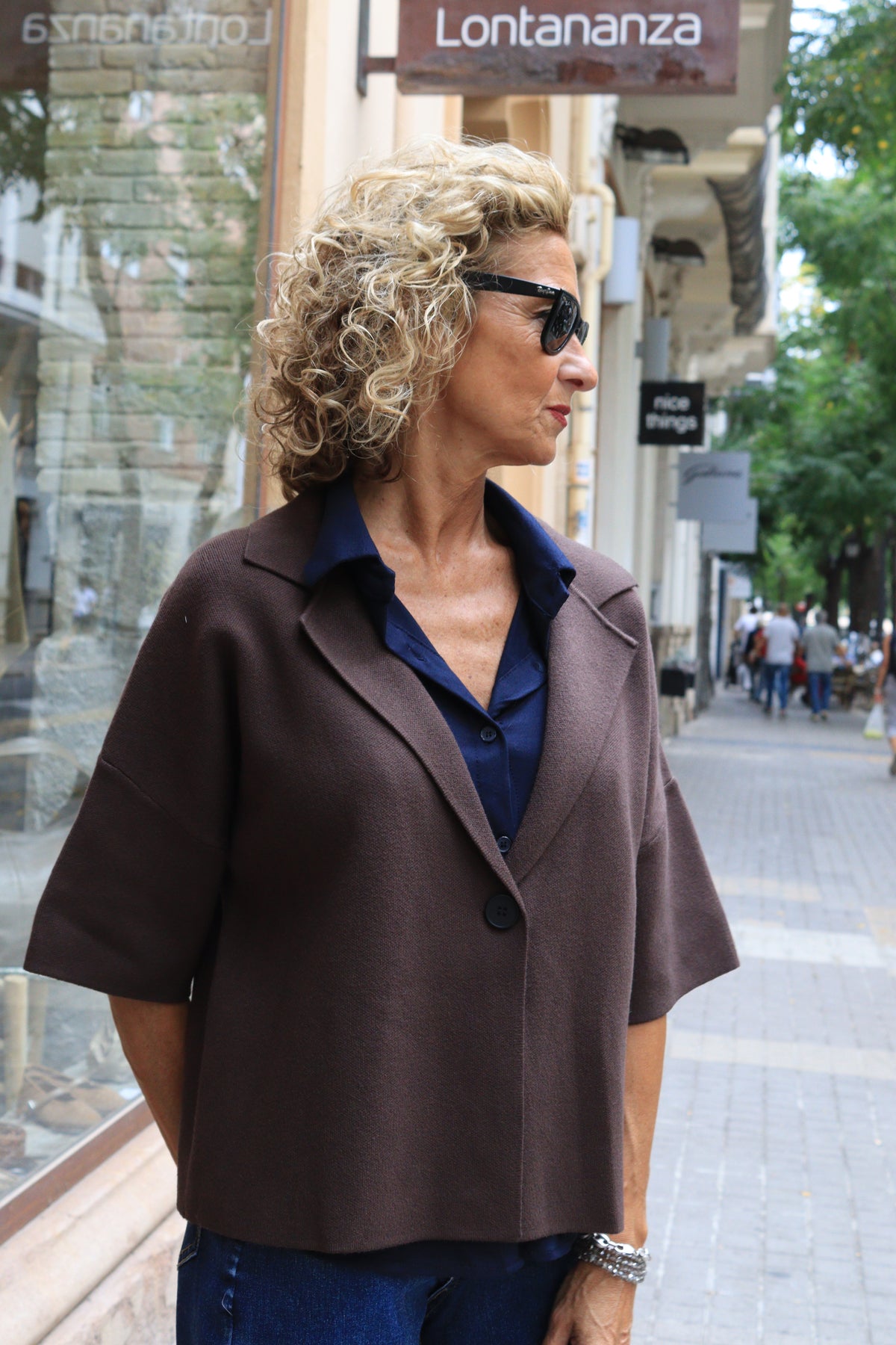 CHAQUETA CELIA CHOCOLATE