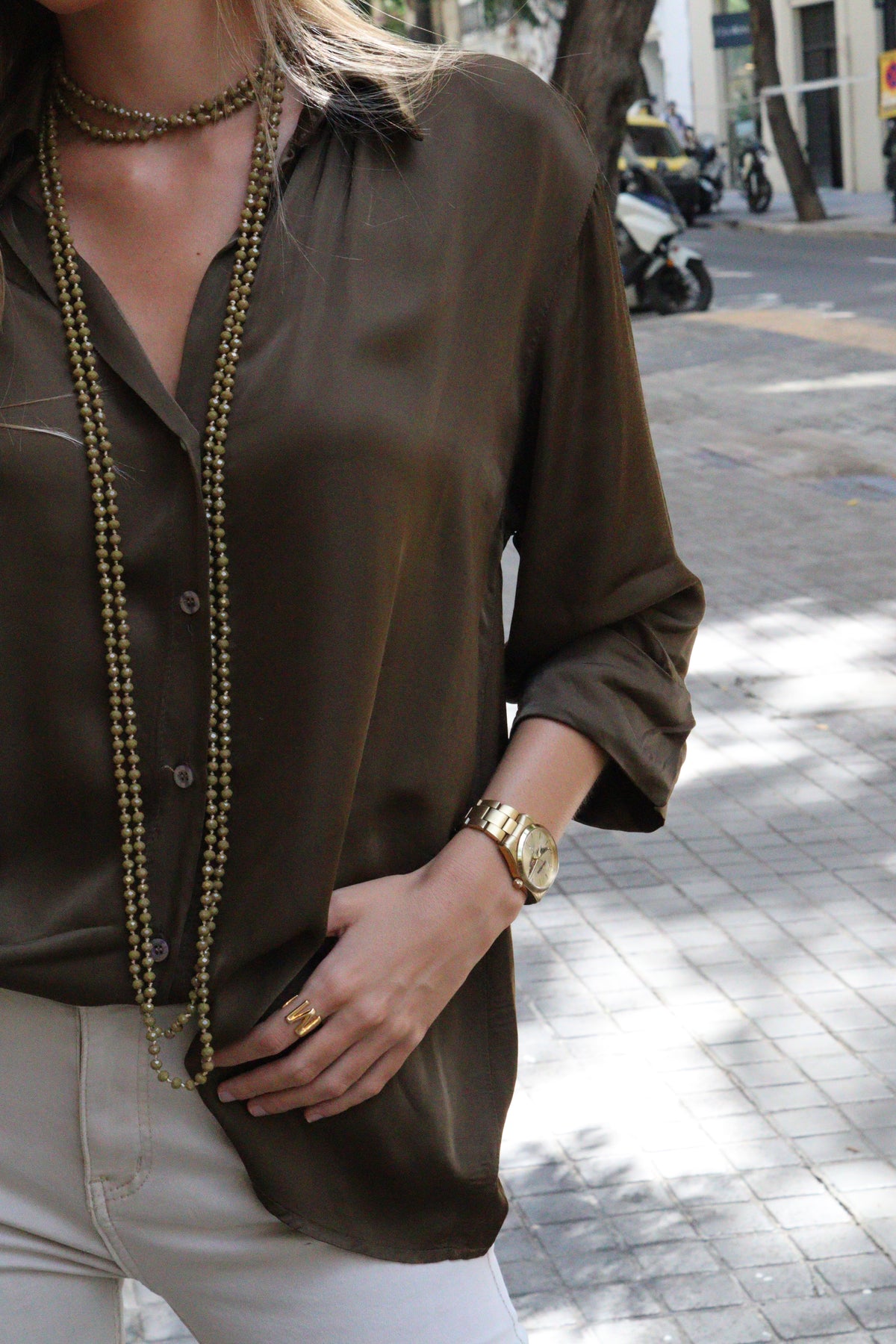 CAMISA MONACO VERDE