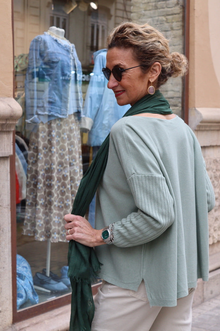 JERSEY LIDIA VERDE AGUA