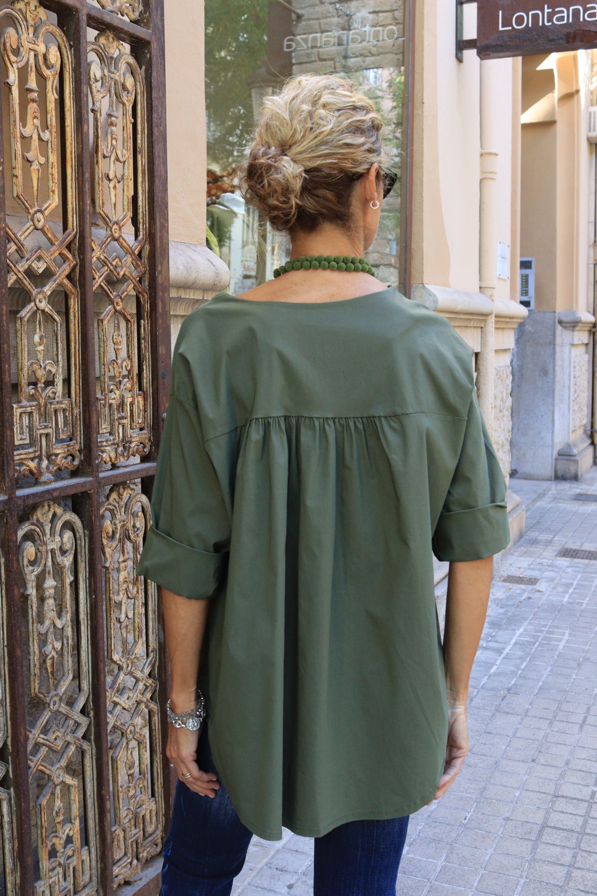 BLUSA NEOPRENO VERDE