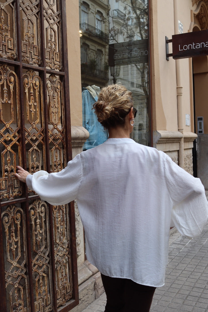 BLUSA SICILIA BLANCA