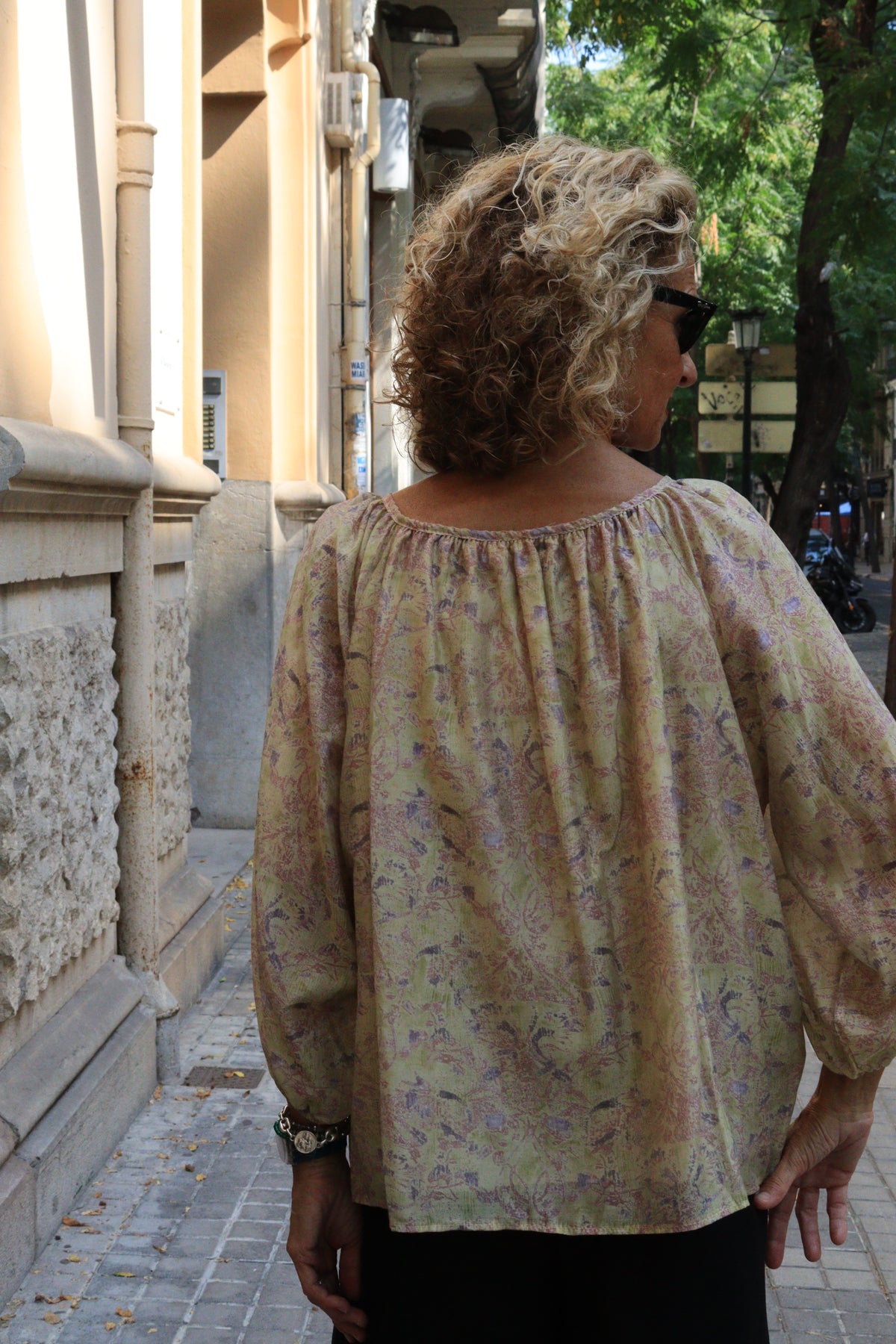 CAMISA SILVIA MOSTAZA