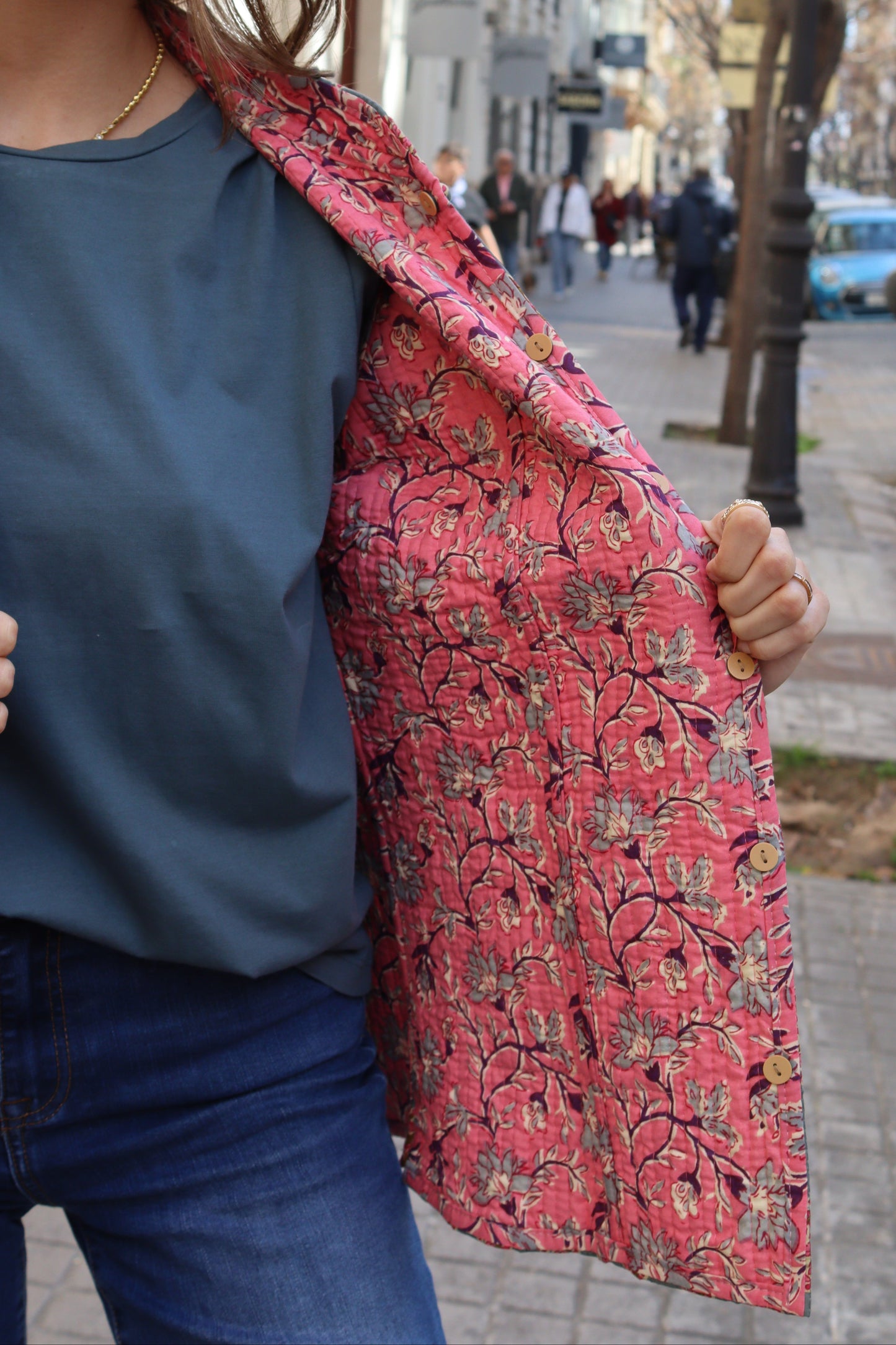 CHAQUETA REVERSIBLE M/L