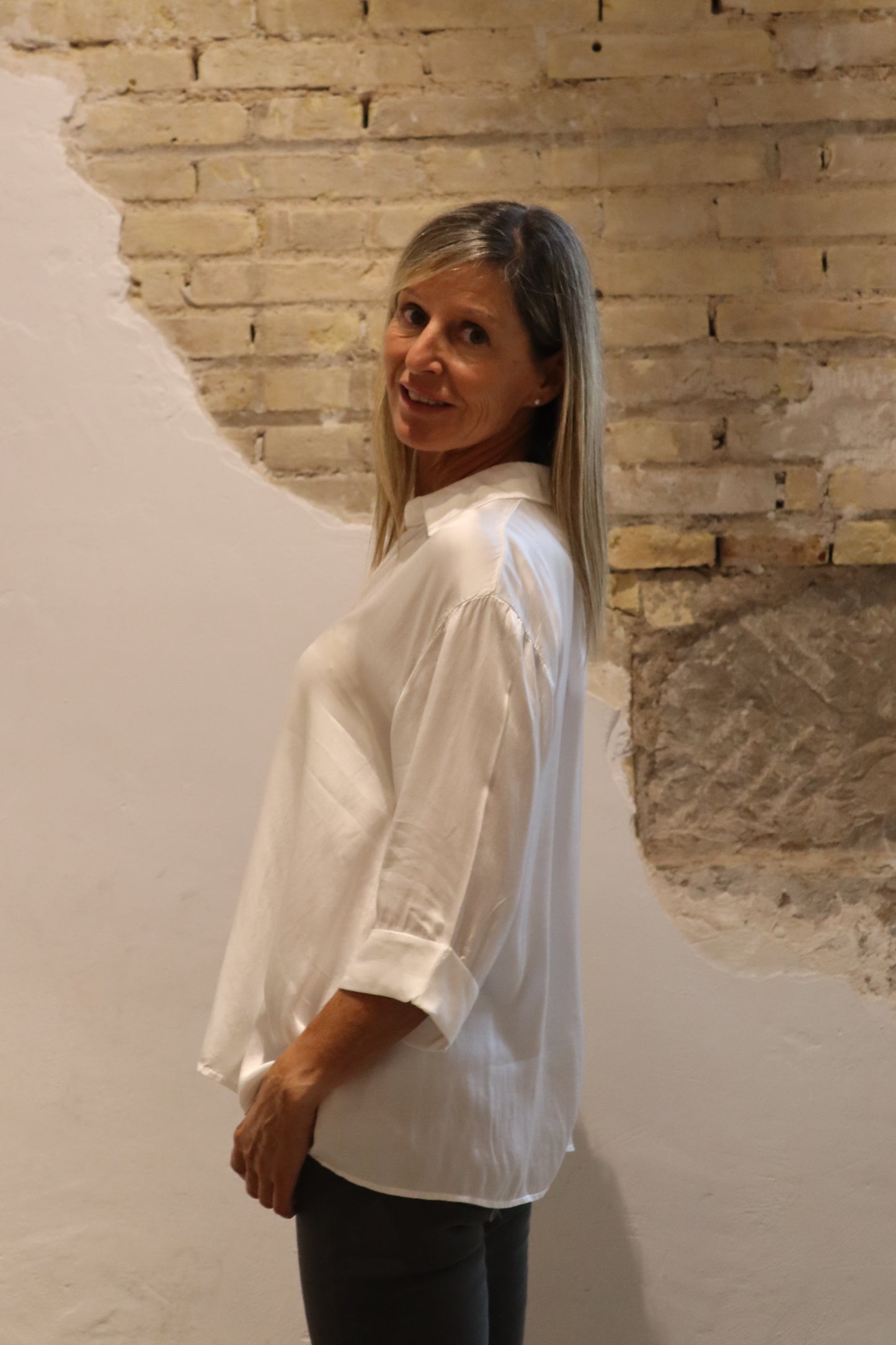 CAMISA MÓNACO BLANCO ROTO