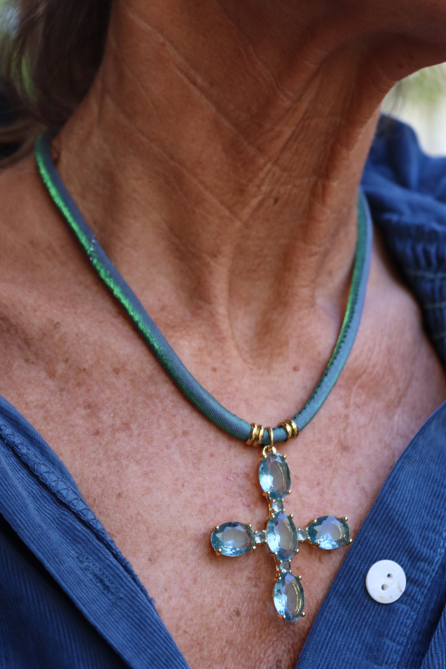 GARGANTILLA LUCIA TURQUESA