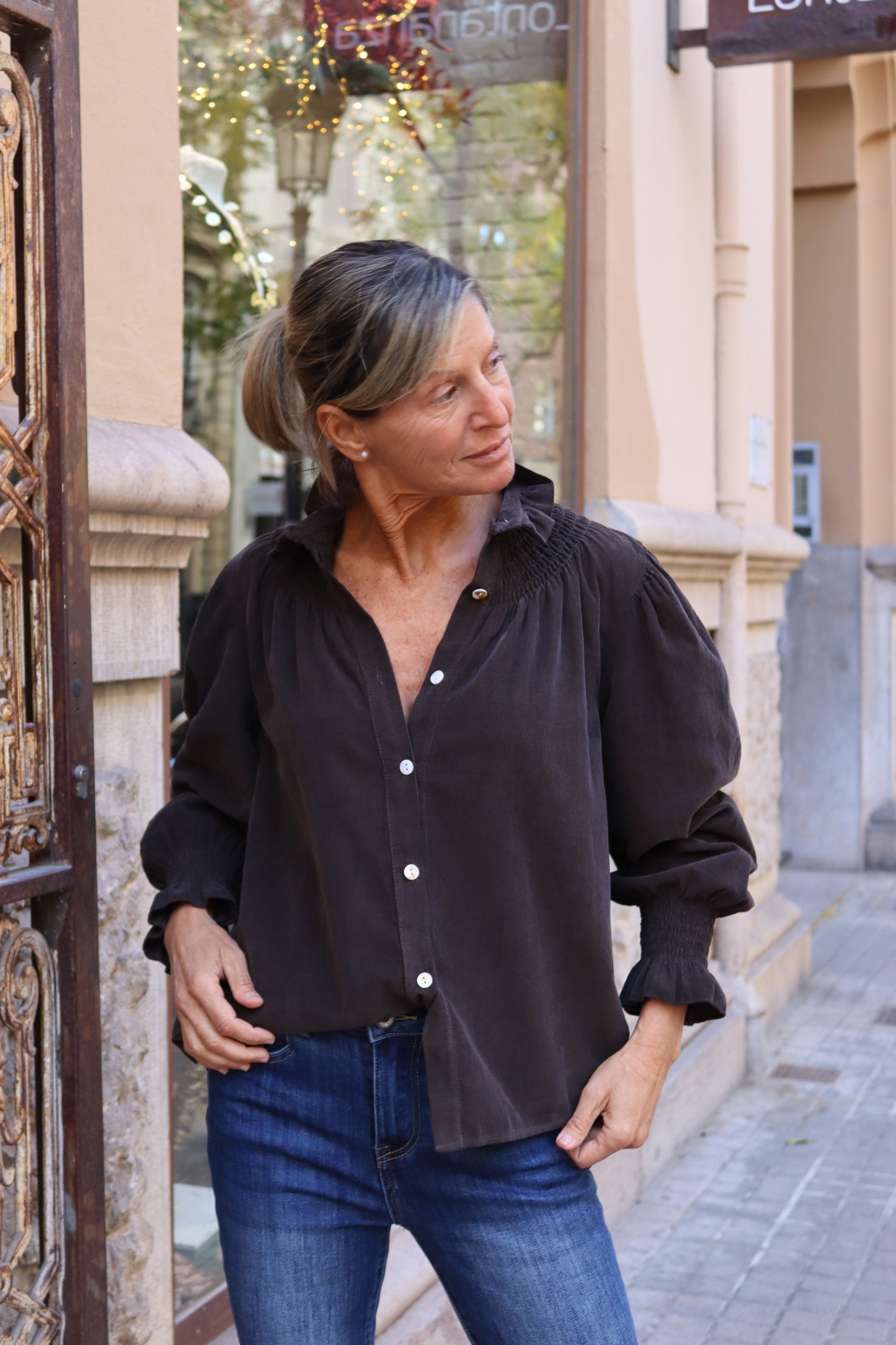 CAMISA PANA CHOCOLATE