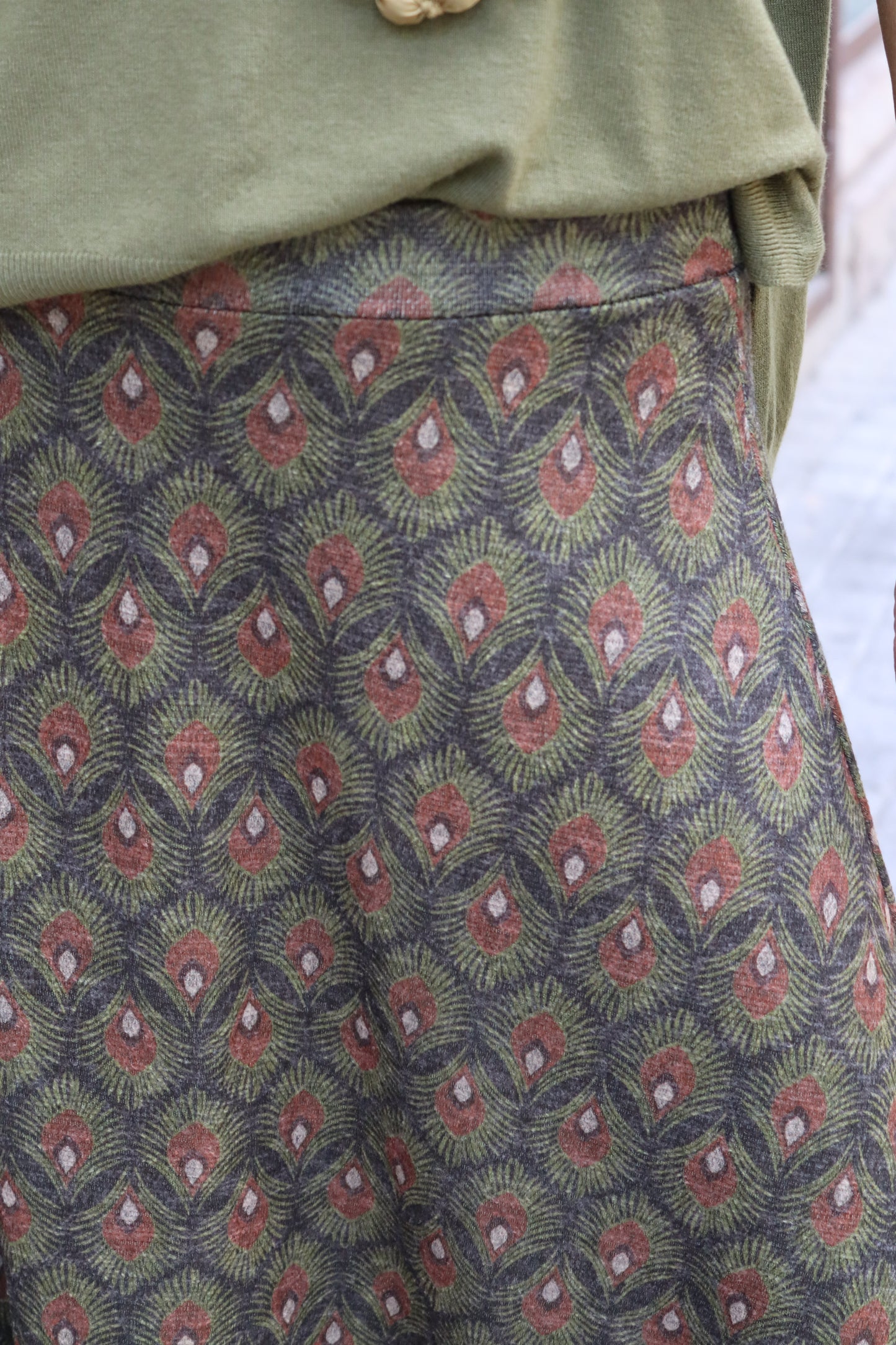 FALDA VIENA PISTACHO