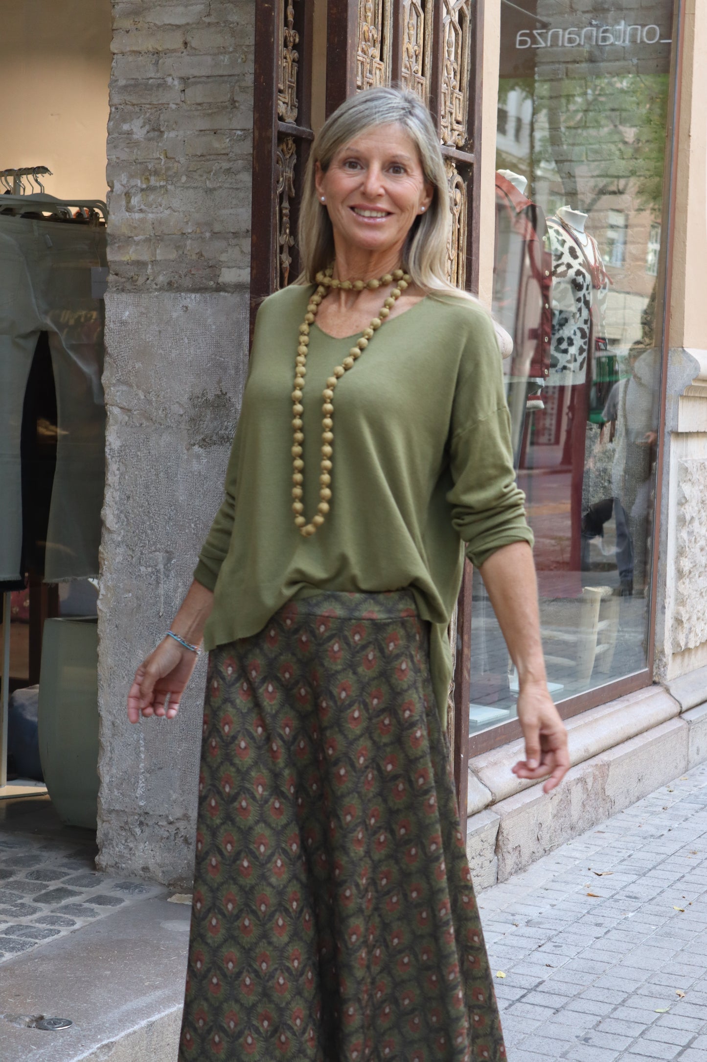 FALDA VIENA PISTACHO