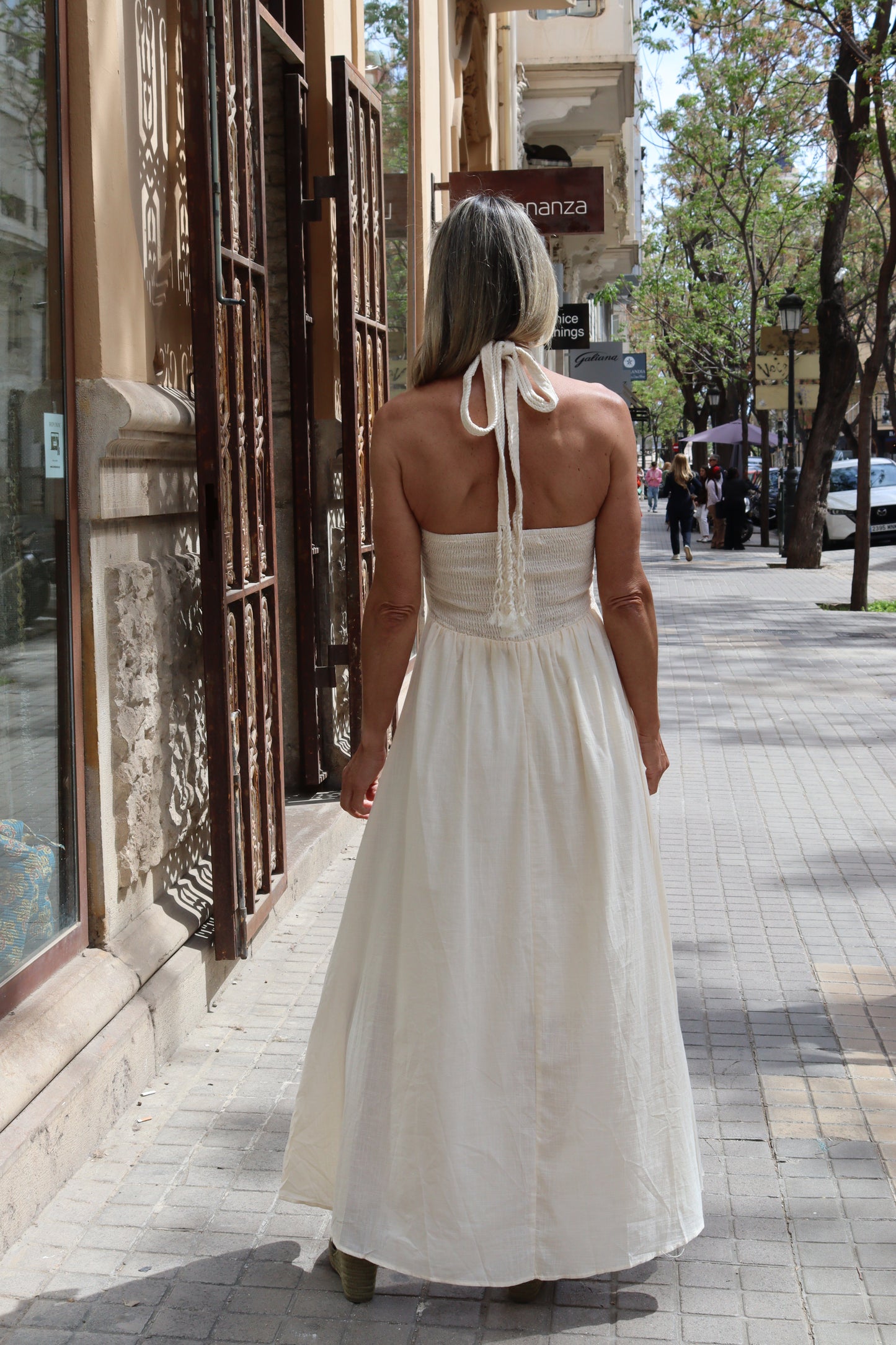 VESTIDO CAROLA CRUDO