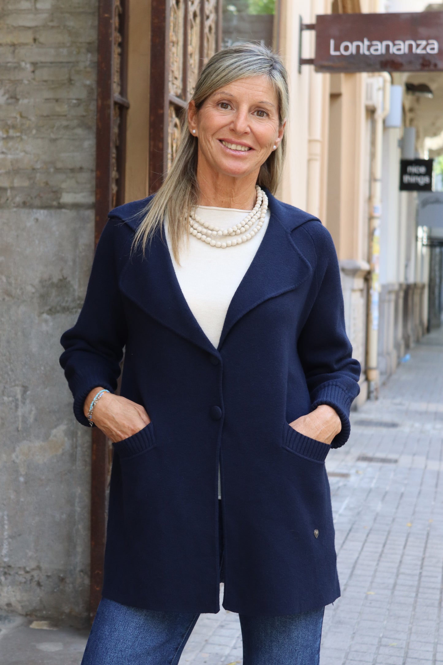 CHAQUETA PUNTO PAULA MARINO