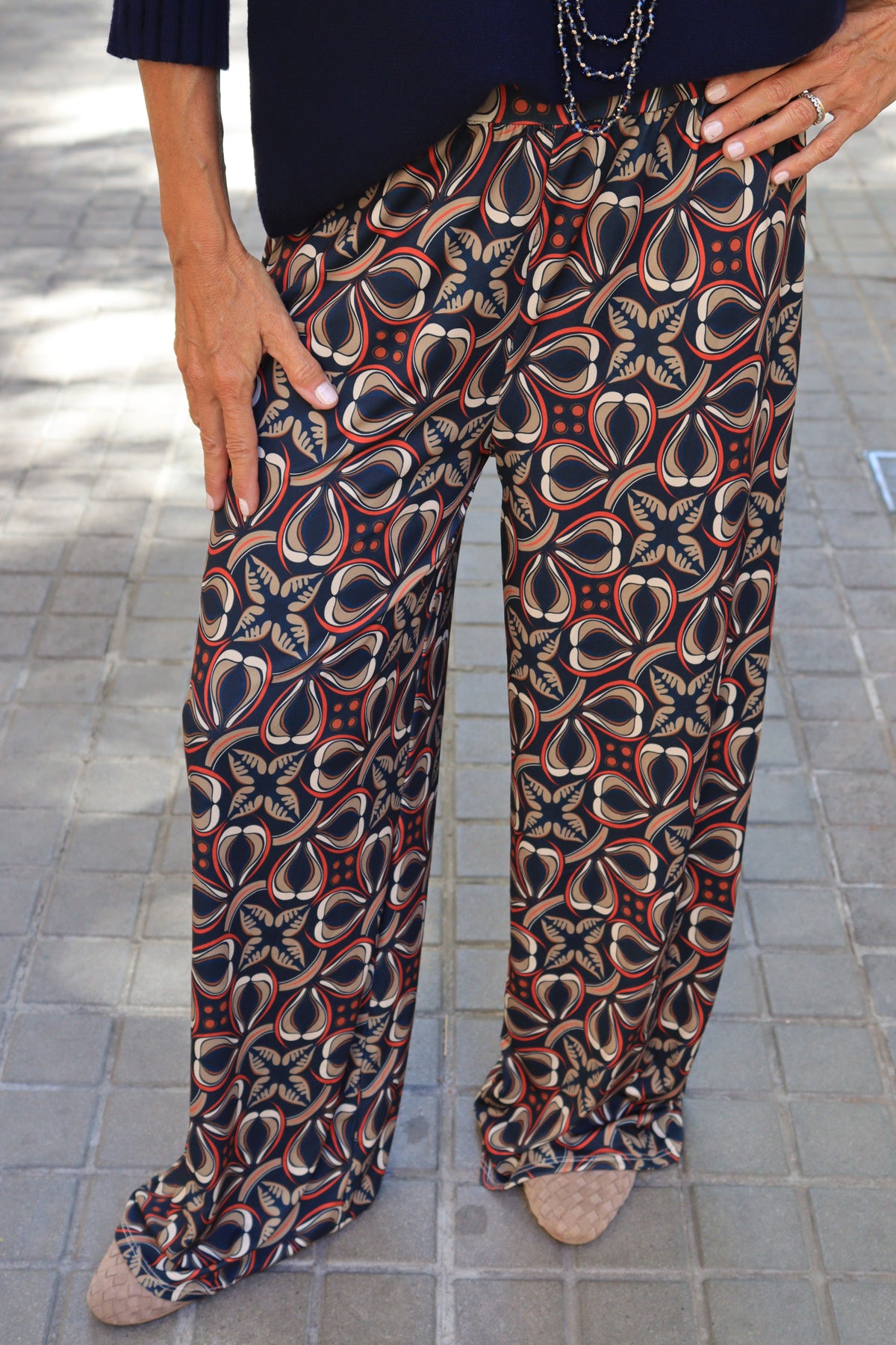 PANTALON GABRIELA AZULES