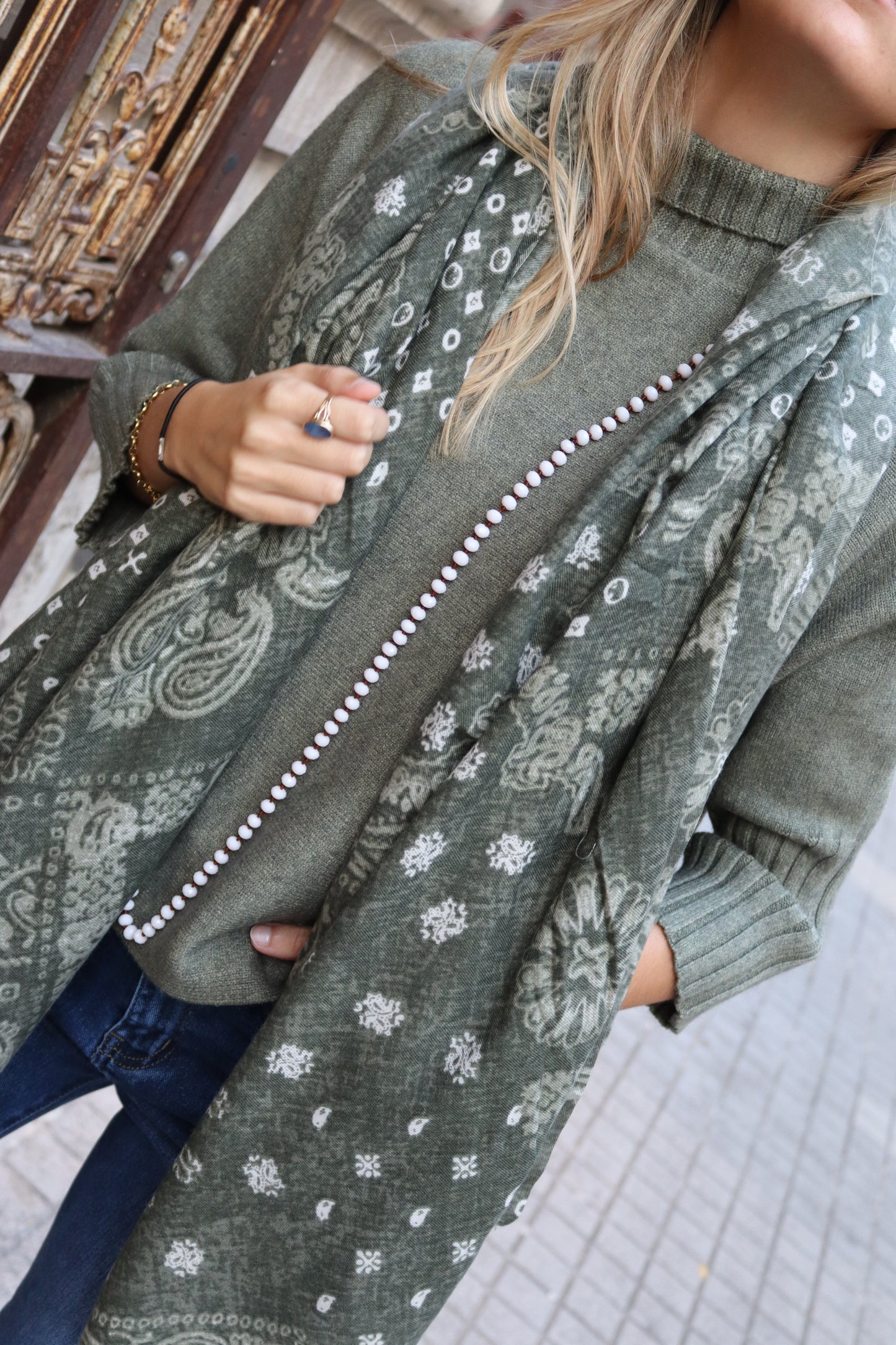 PAÑUELO PARIS VERDE