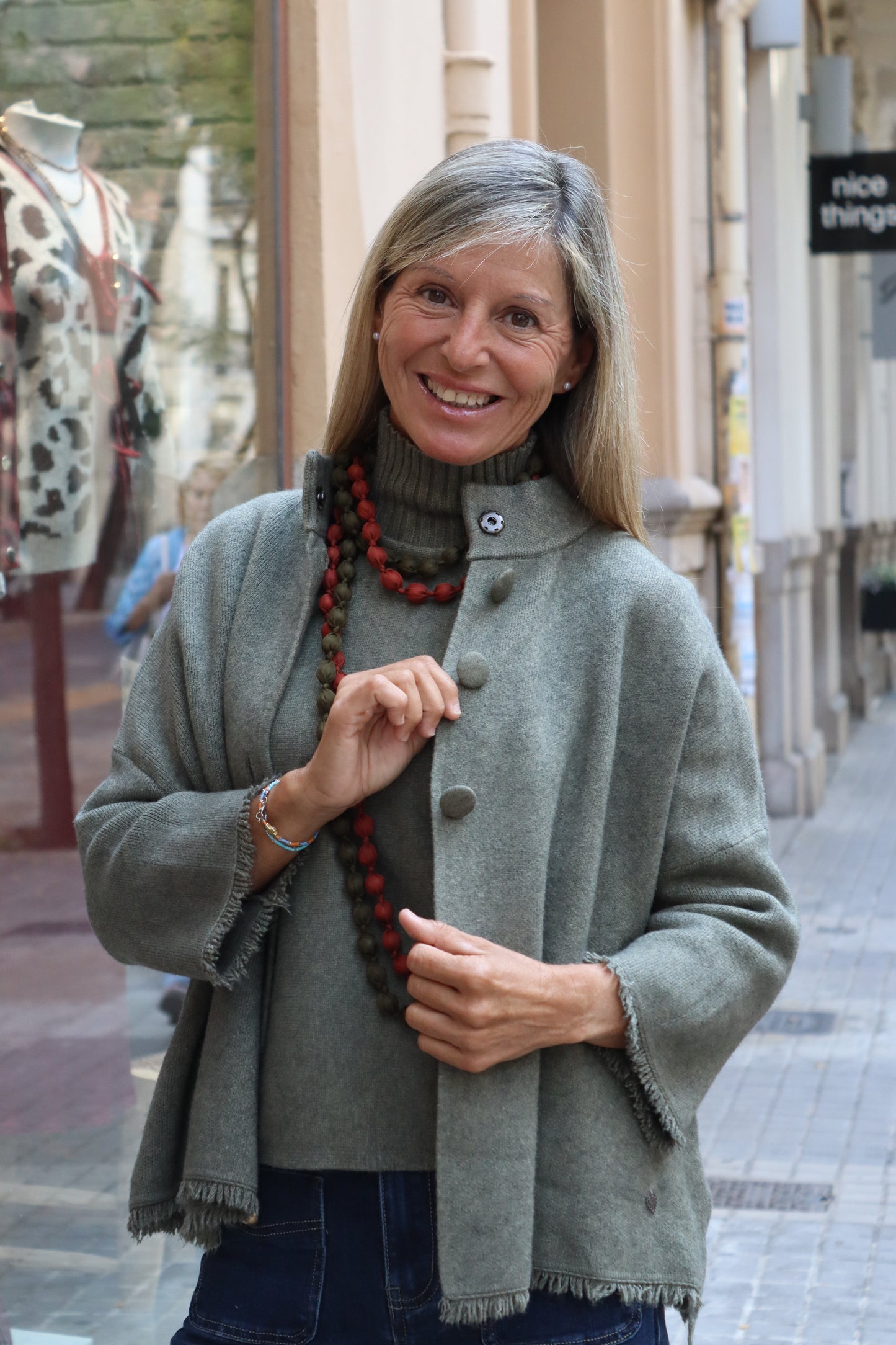 CHAQUETA VICTORIA VERDE