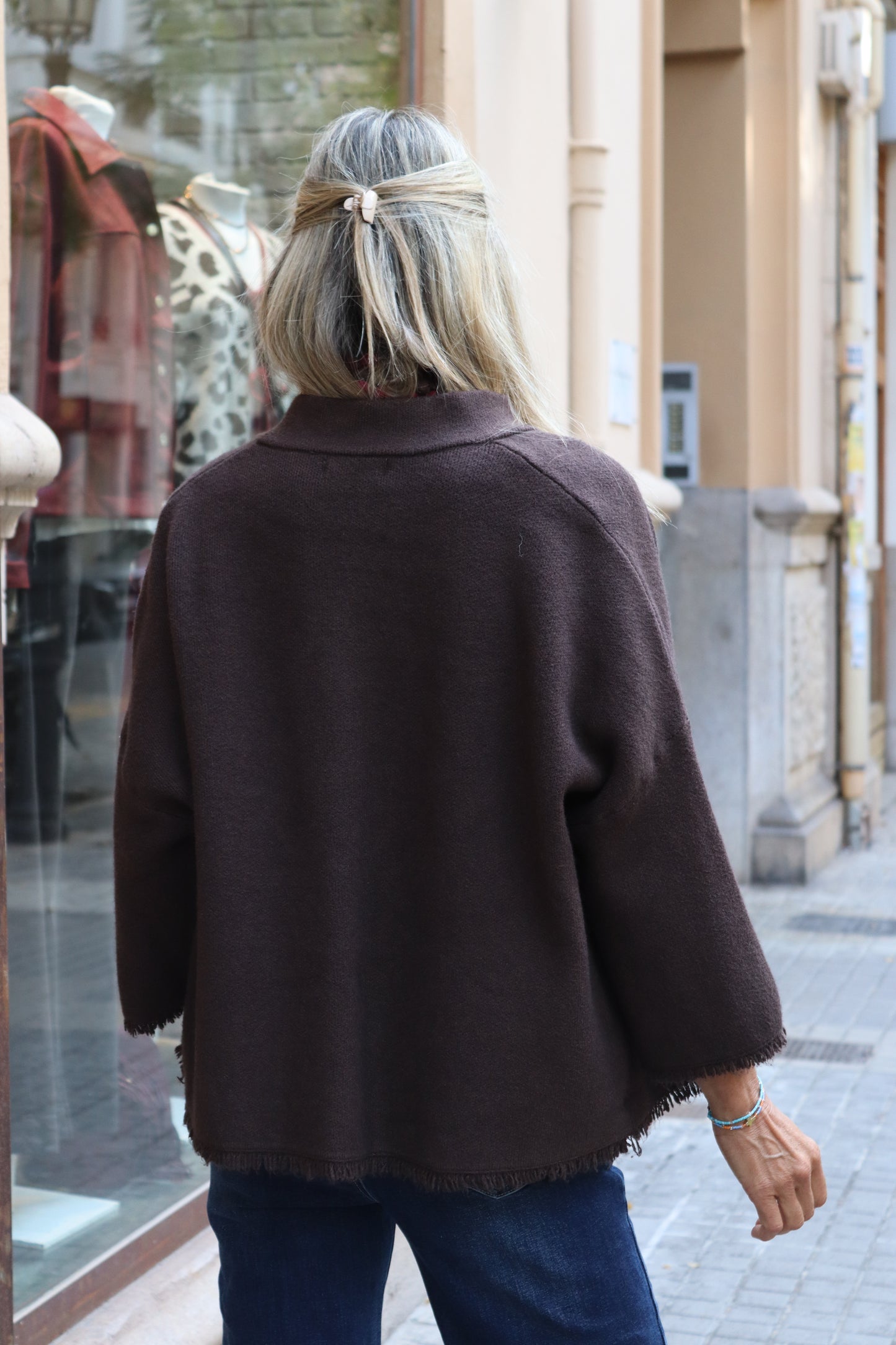 CHAQUETA VICTORIA CHOCOLATE