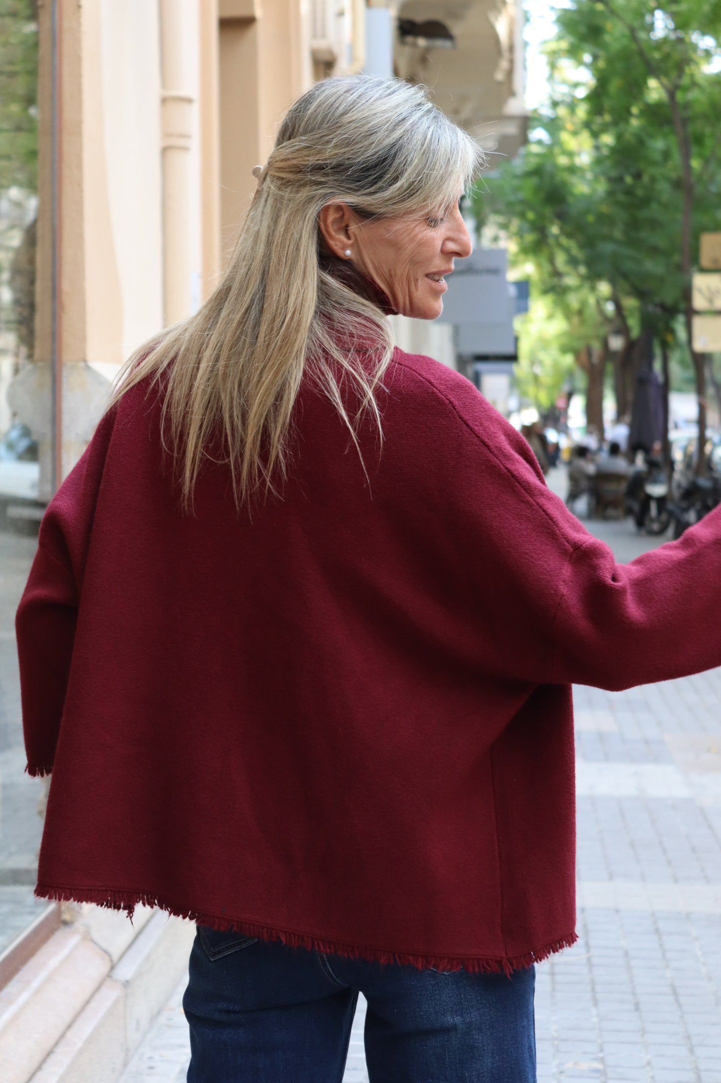 CHAQUETA VICTORIA VINO