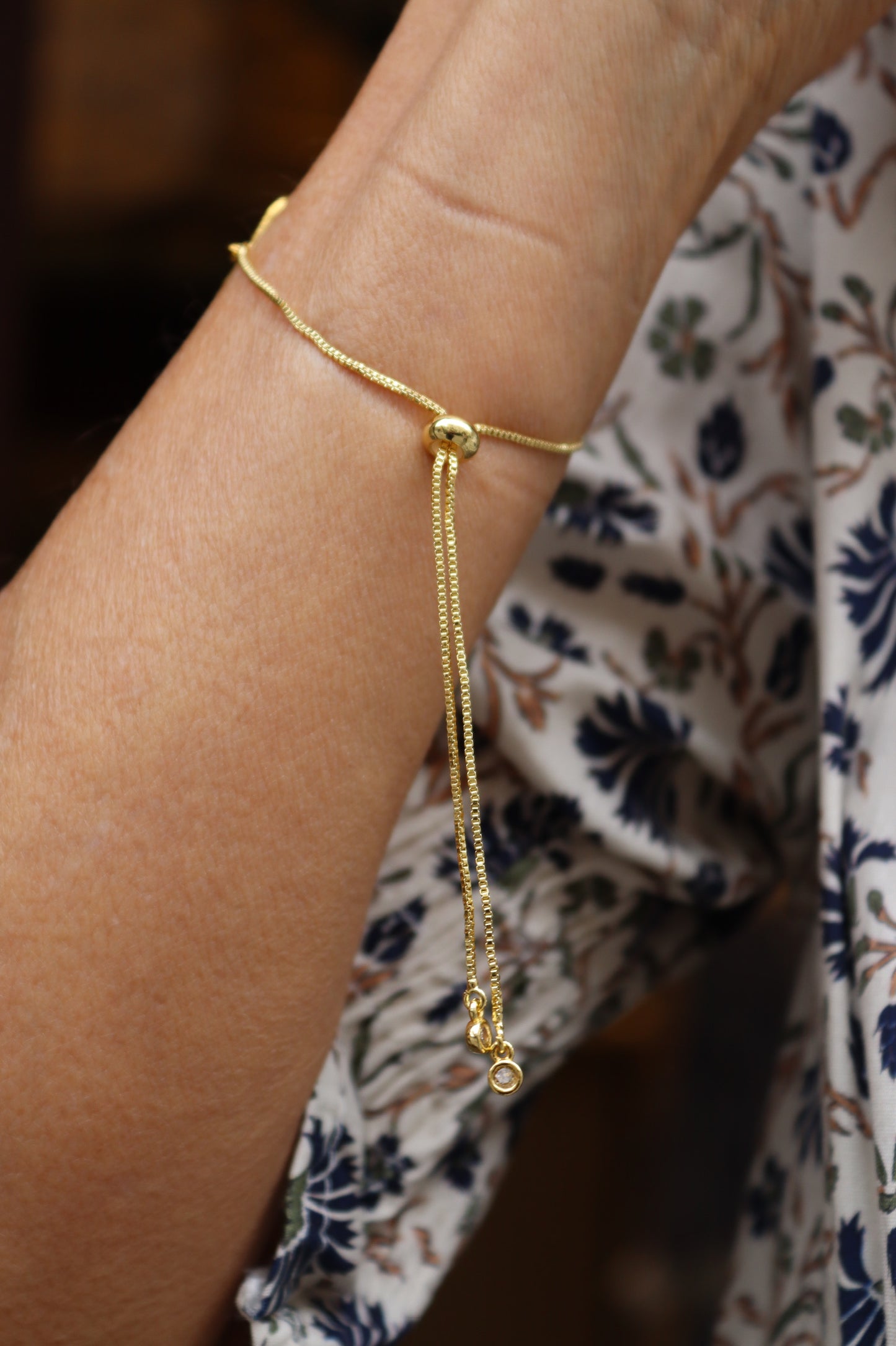 PULSERA LUISA AZUL MARINO