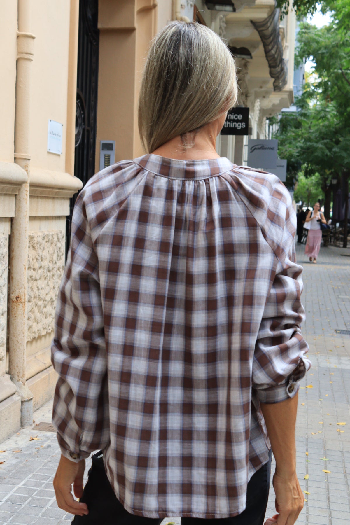 CAMISA EVA MARRÓN