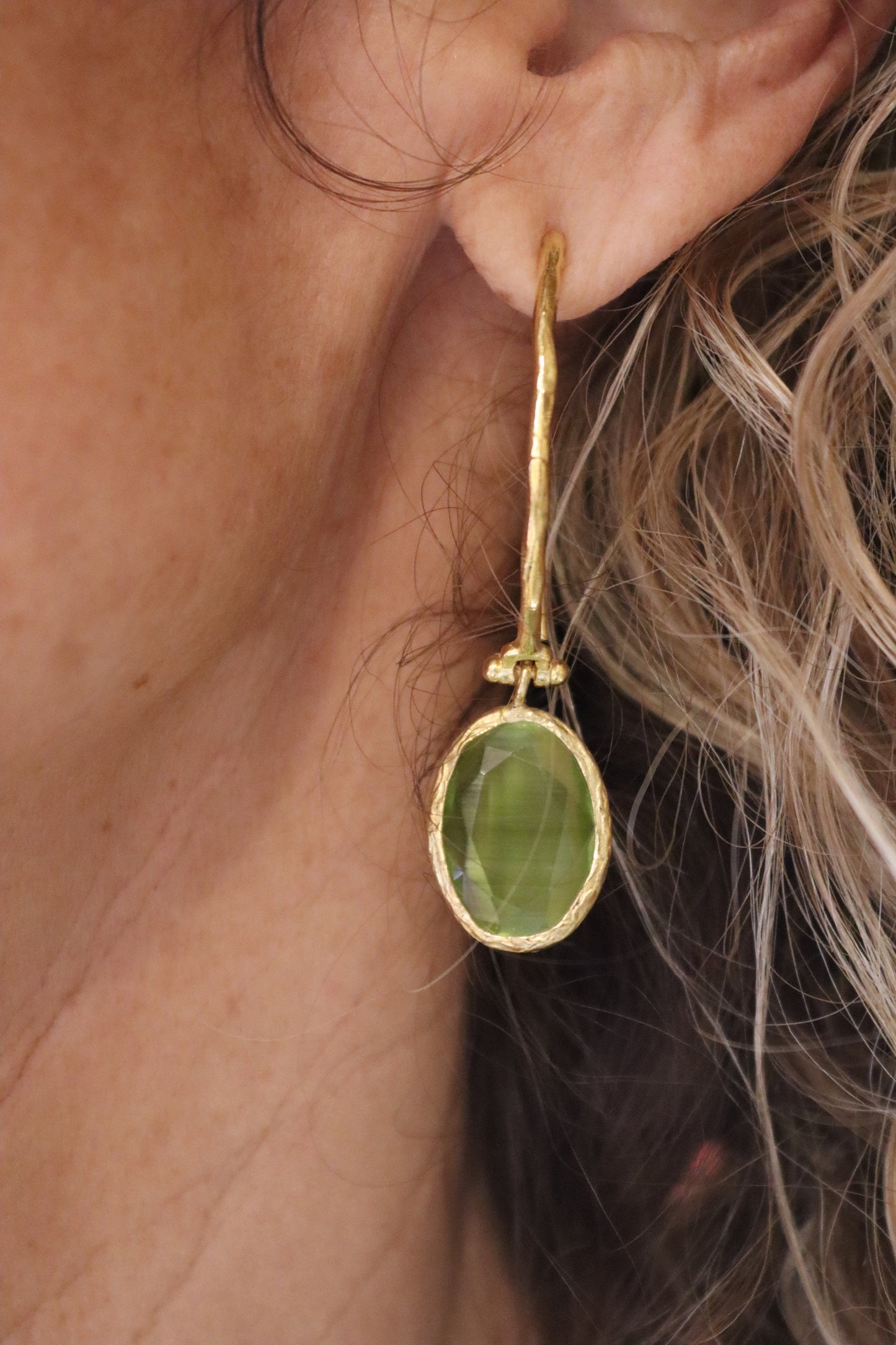 PENDIENTE BRISA VERDE