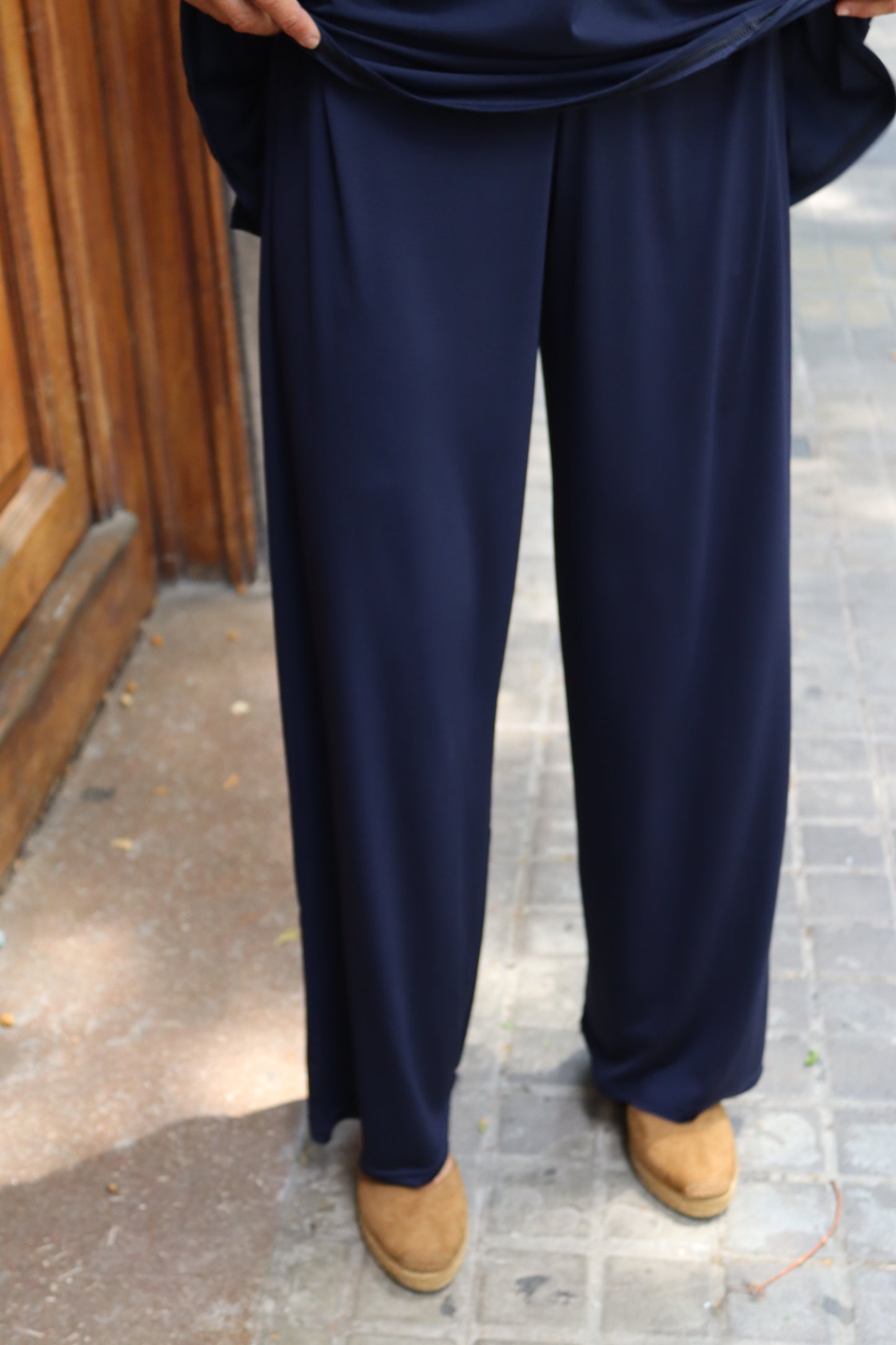 PANTALON LISO RECTO MARINO