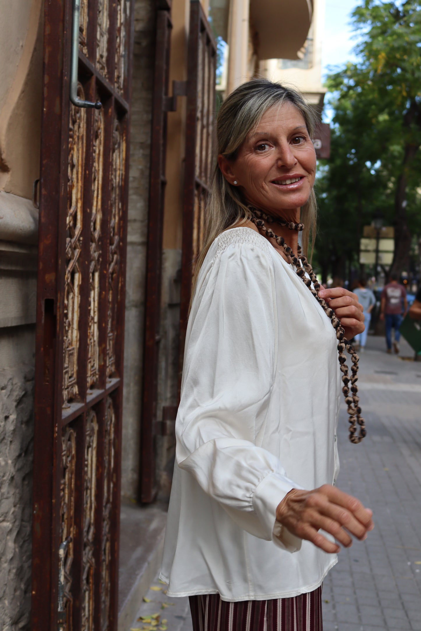 CAMISA LEO BLANCO ROTO