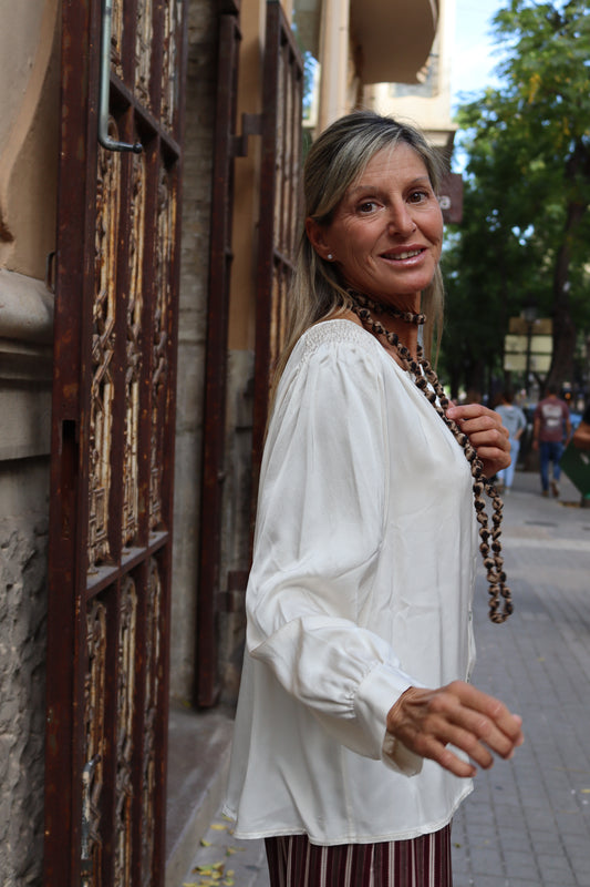 CAMISA LEO BLANCO ROTO