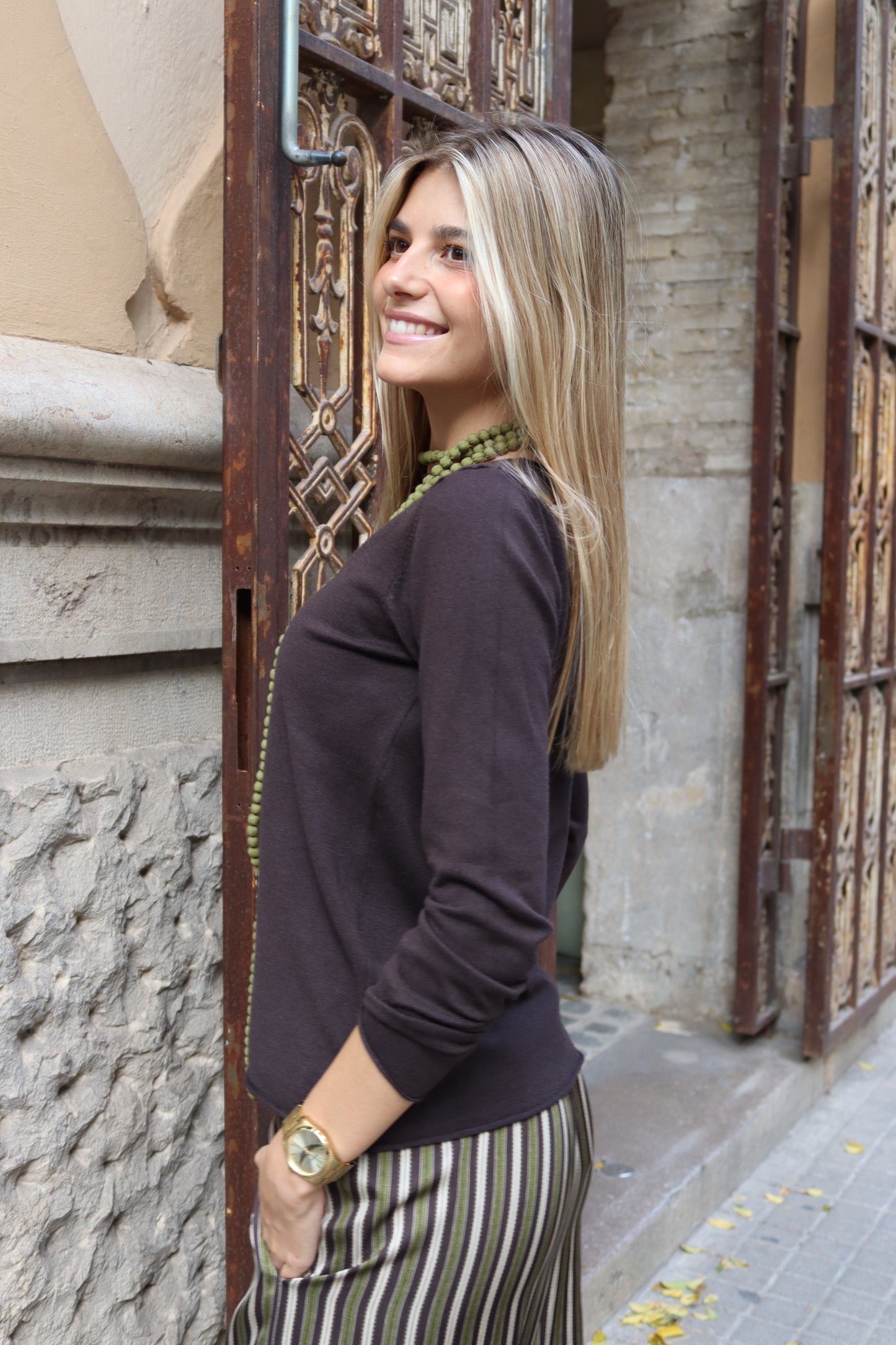 JERSEY BÁSICO CHOCOLATE