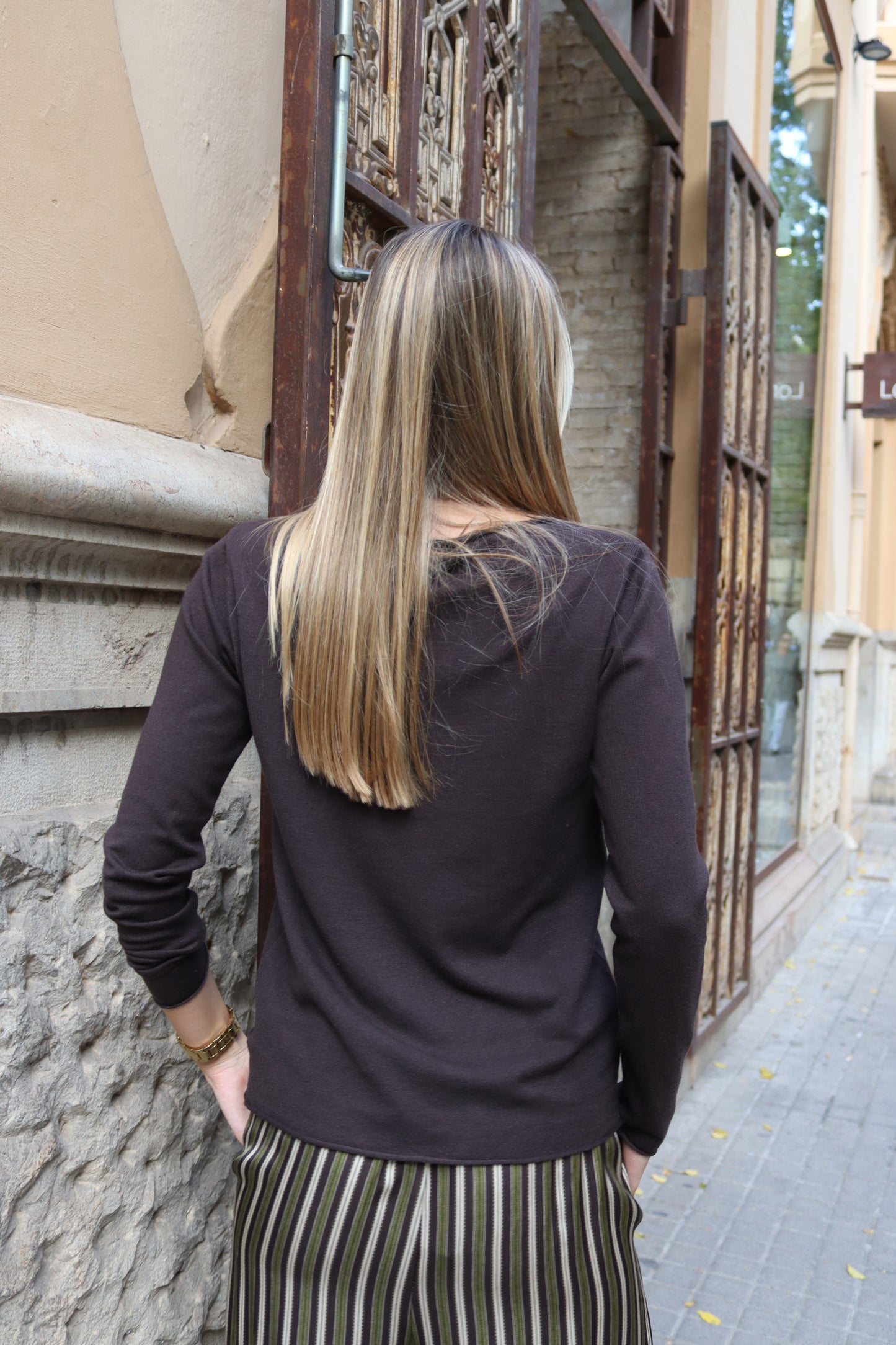 JERSEY BÁSICO CHOCOLATE