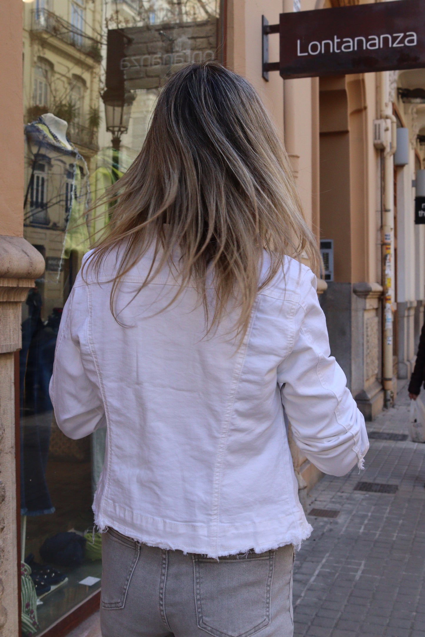 CHAQUETA VAQUERA MILA BLANCA