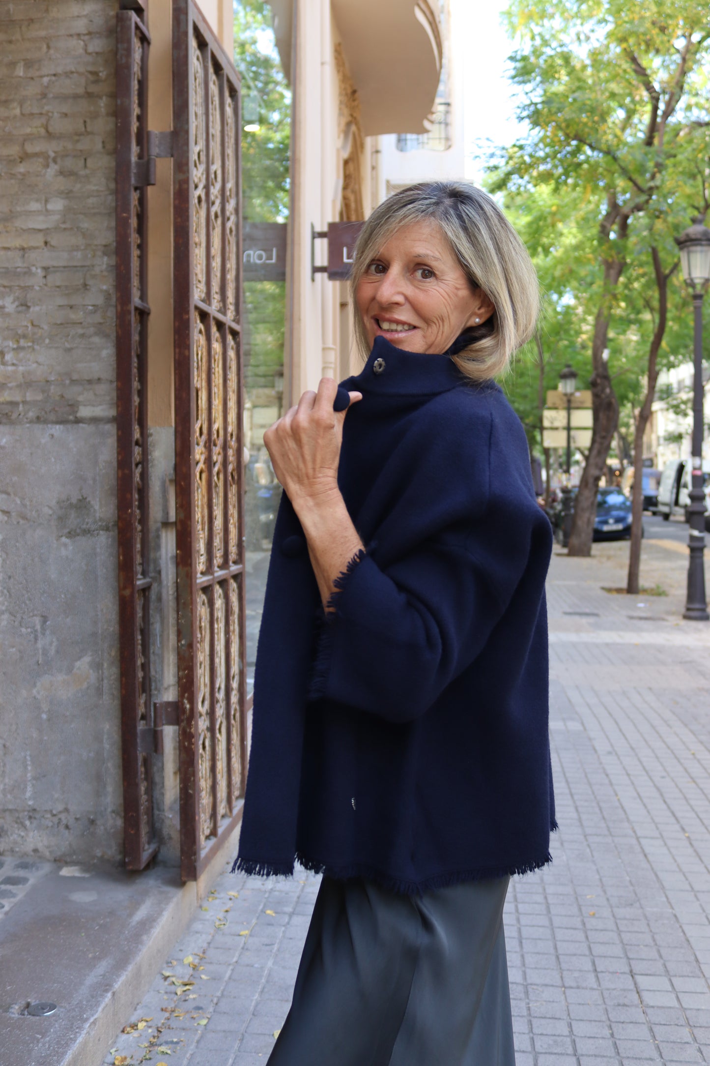 CHAQUETA VICTORIA AZUL MARINO