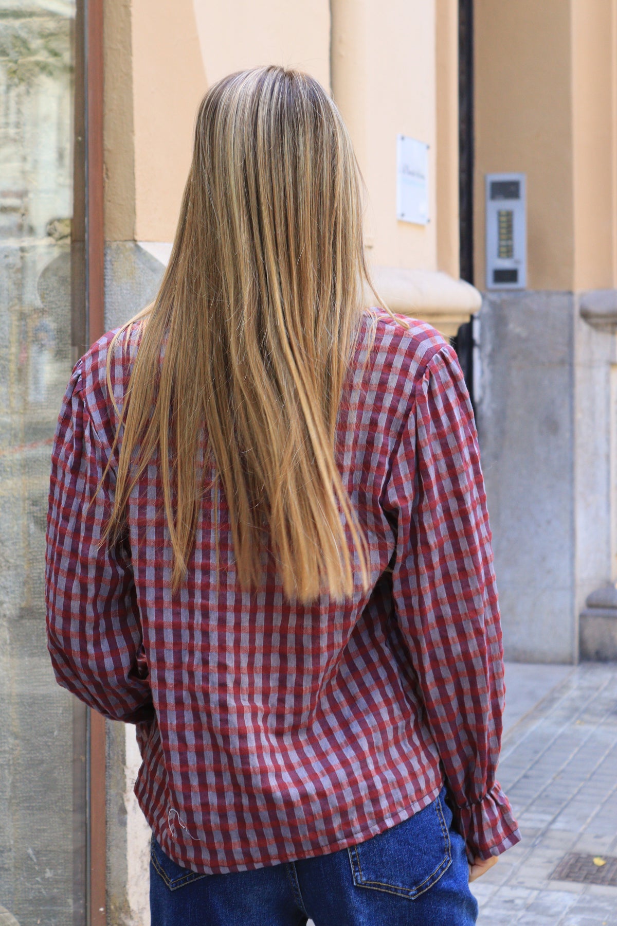 CAMISA ALICIA BERENJENA