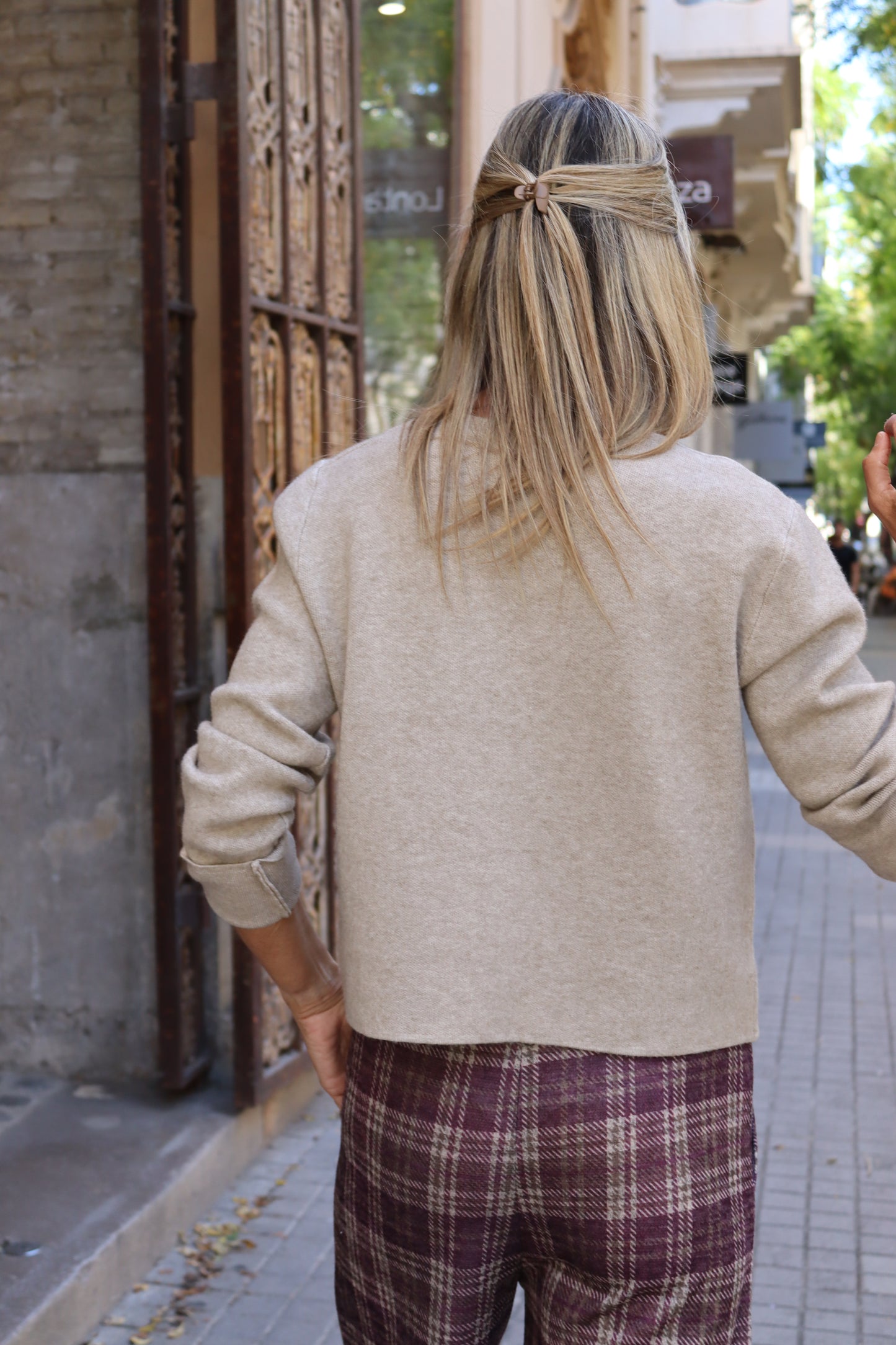 CHAQUETA CHLOE BEIGE