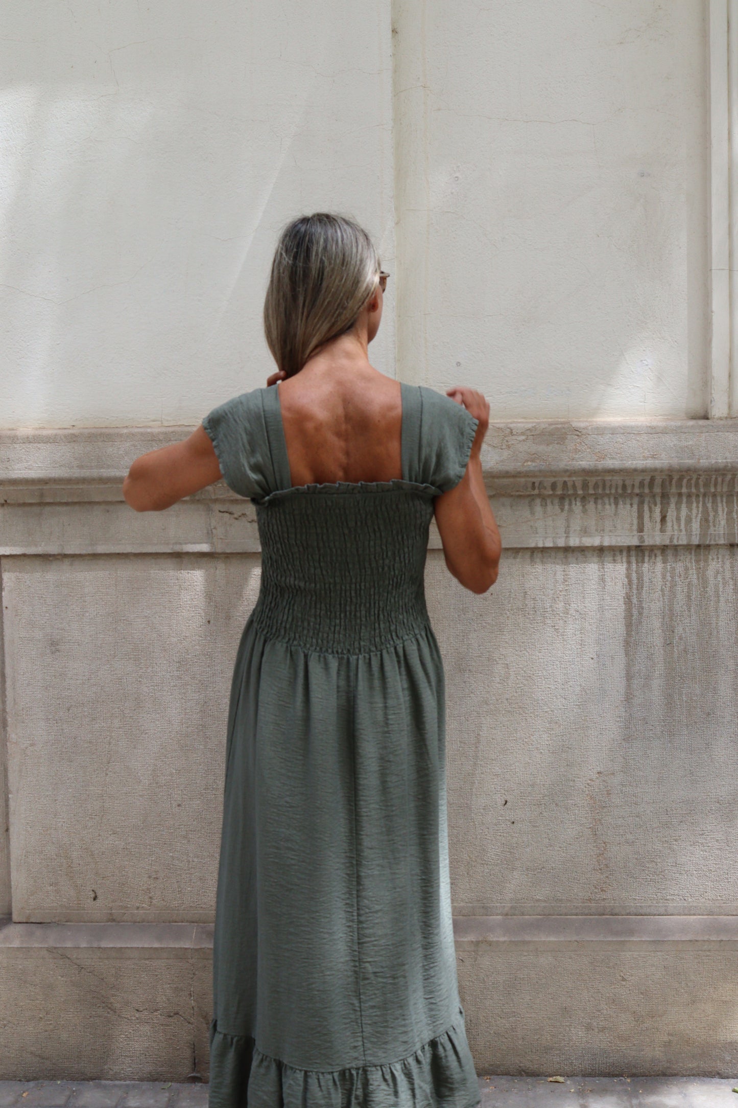 VESTIDO CLARA VERDE