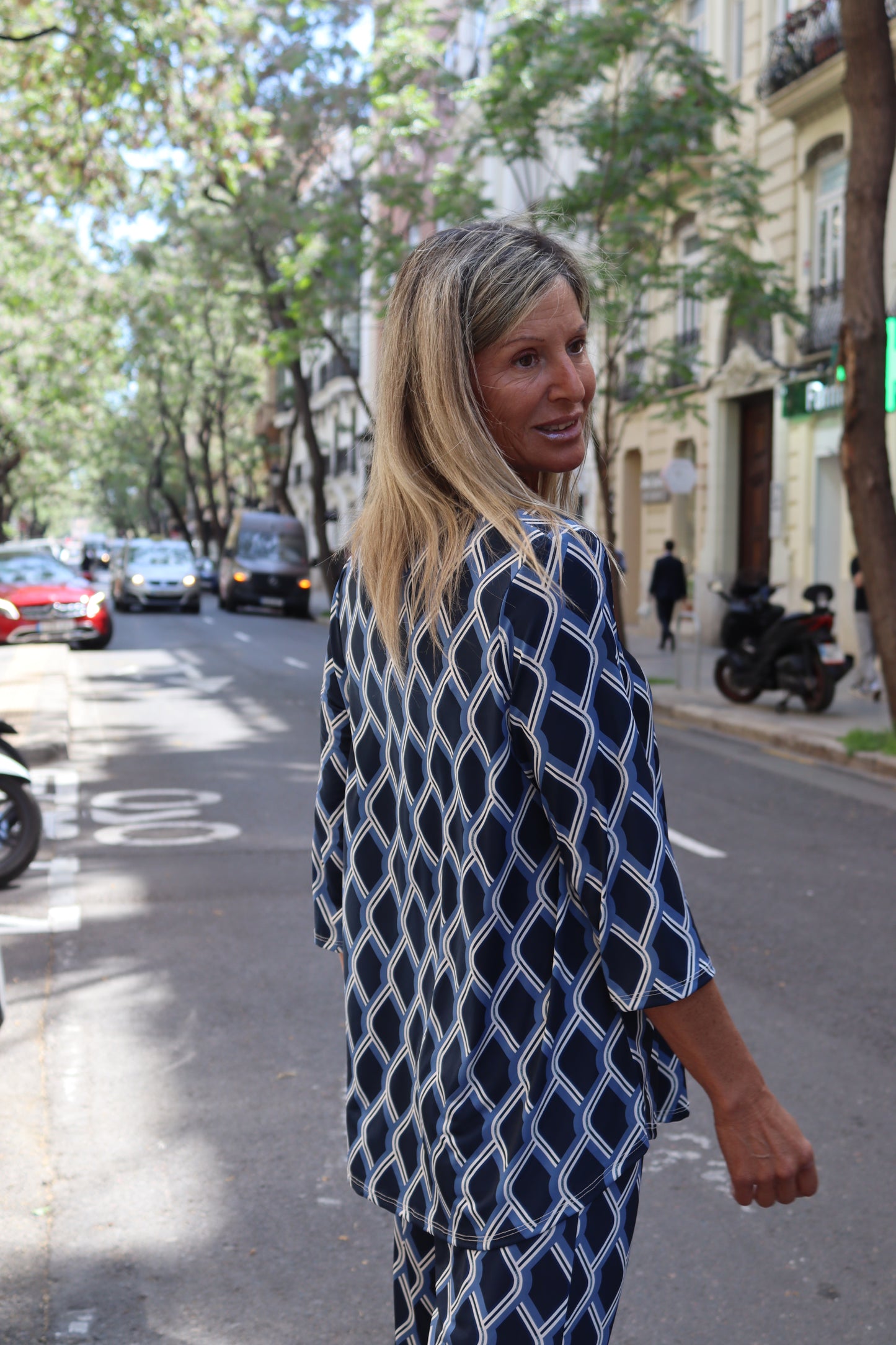 BLUSA CAPRI MARINO
