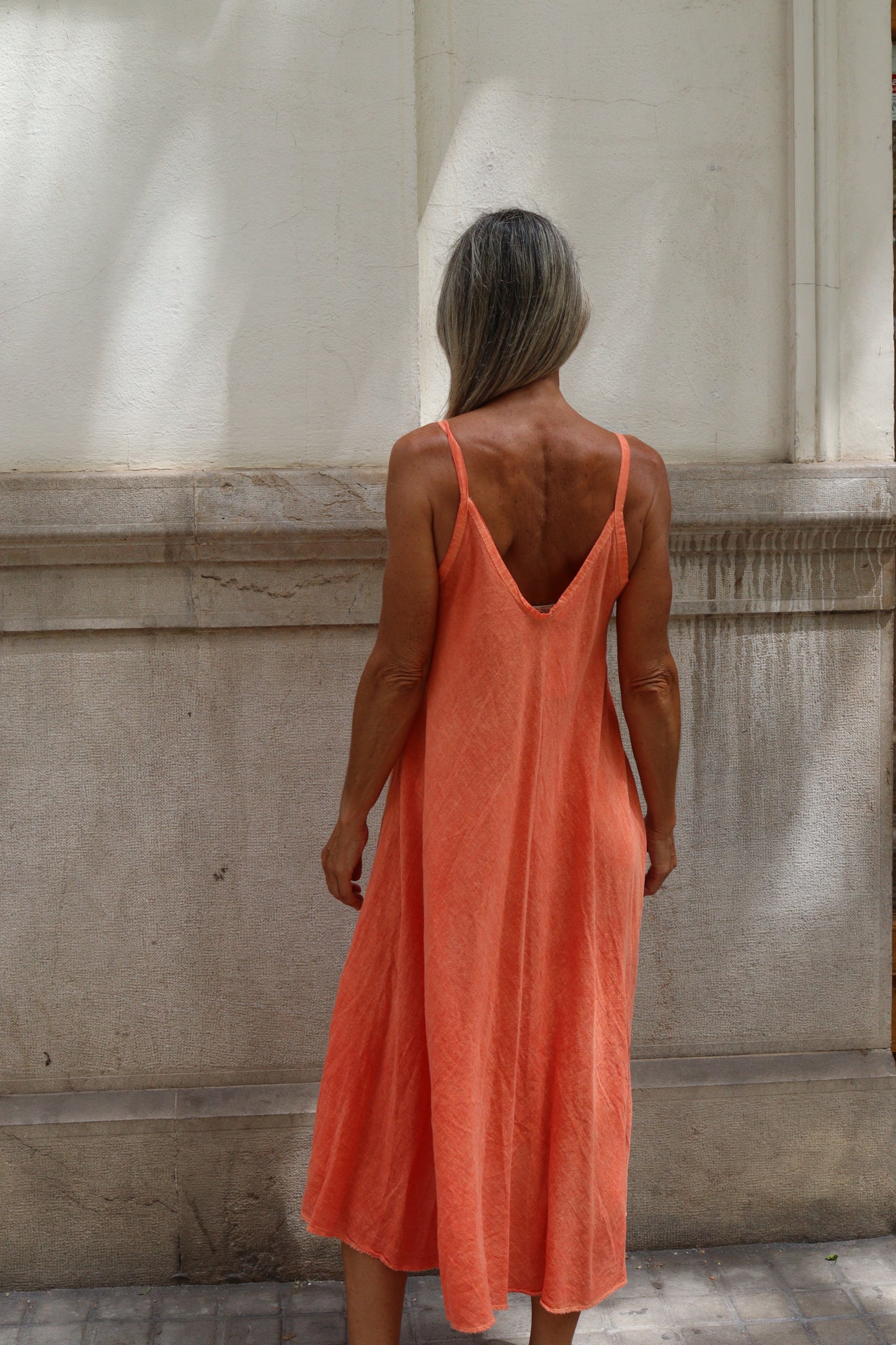 VESTIDO MONI NARANJA