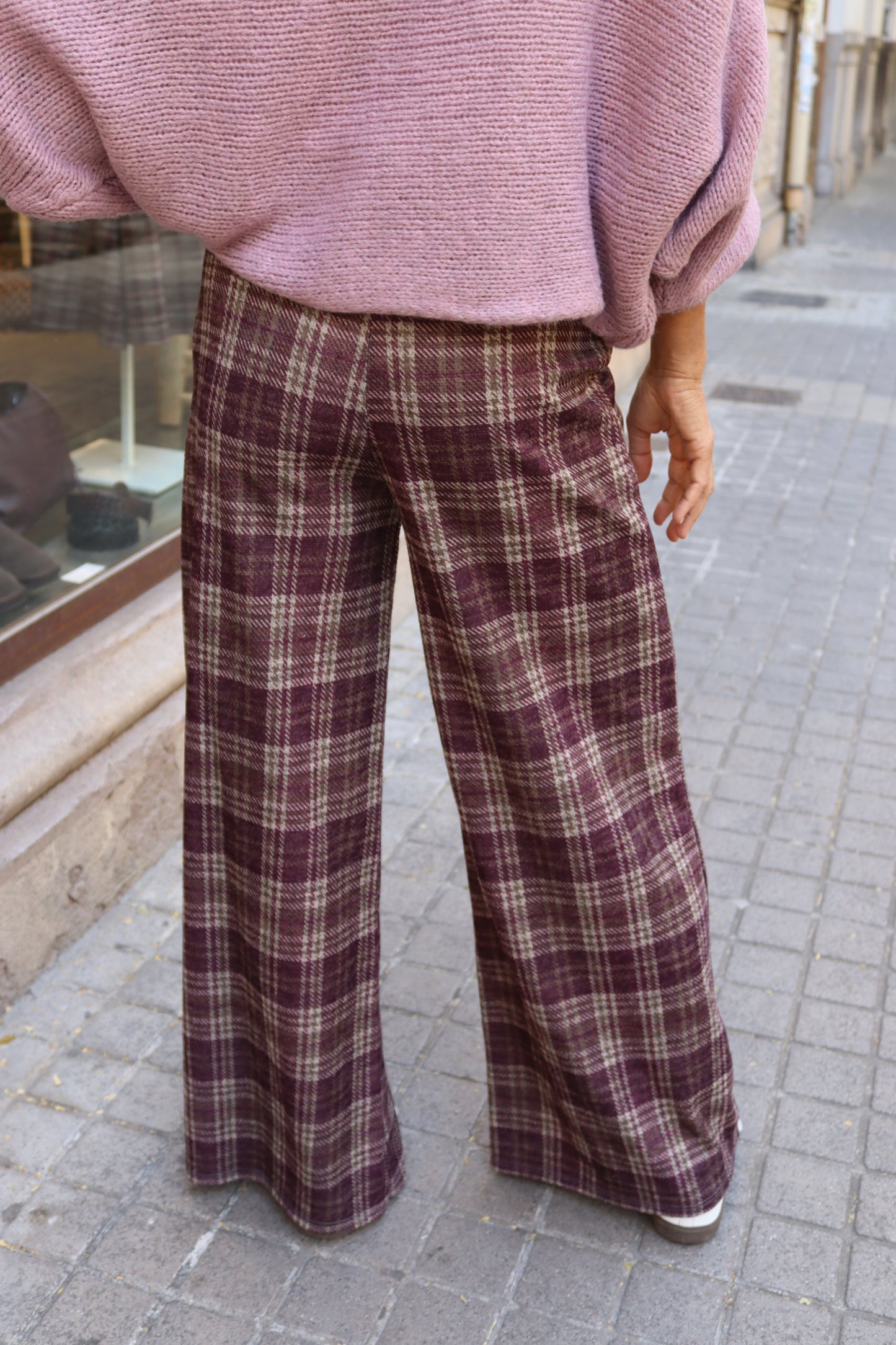 PANTALÓN LOLA BERENJENA