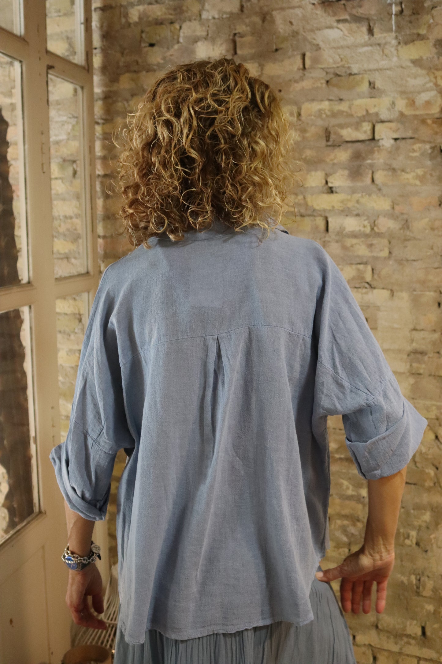 CAMISA LEA AZUL CLARO