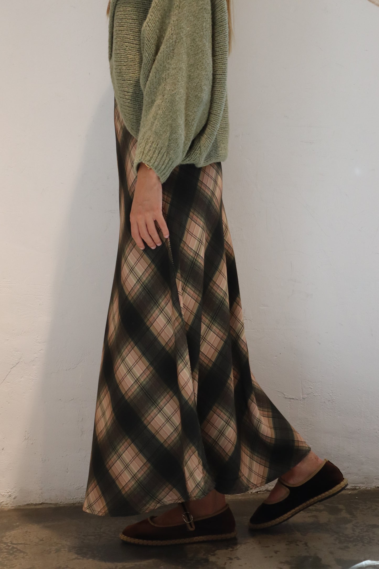 FALDA LEO VERDE