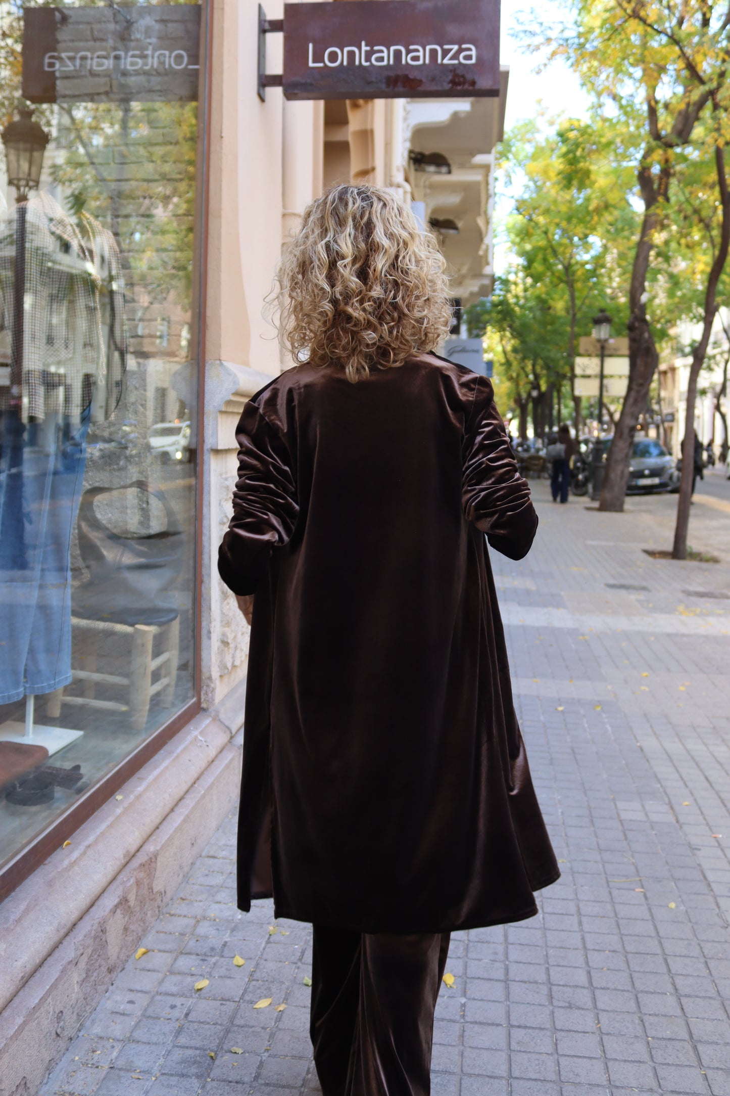 KIMONO TERCIOPLEO MARRÓN