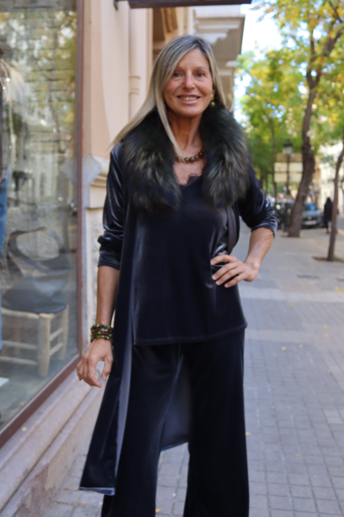 CUELLO DE PELO VERDE