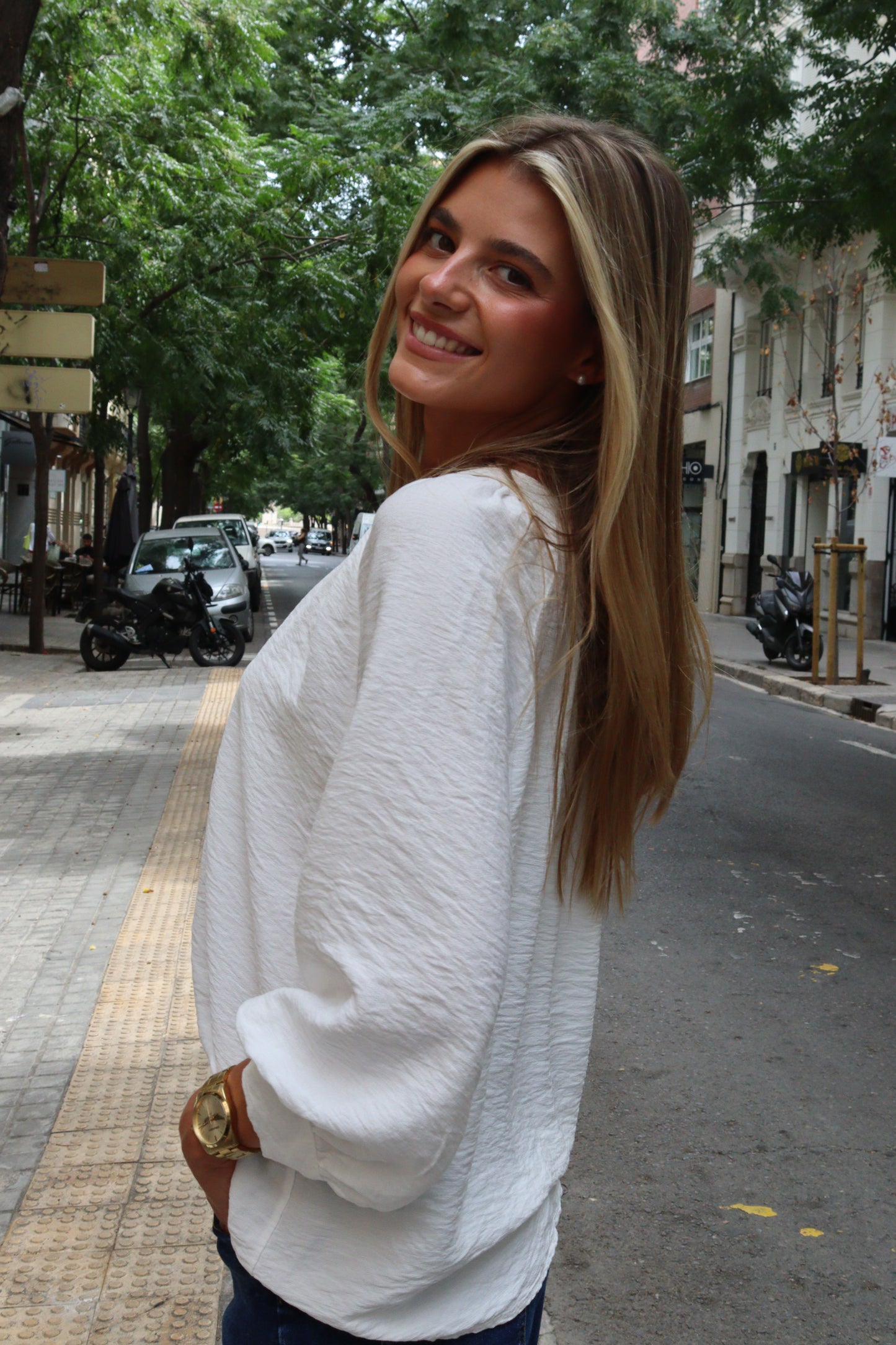 CAMISA LUISA BLANCA