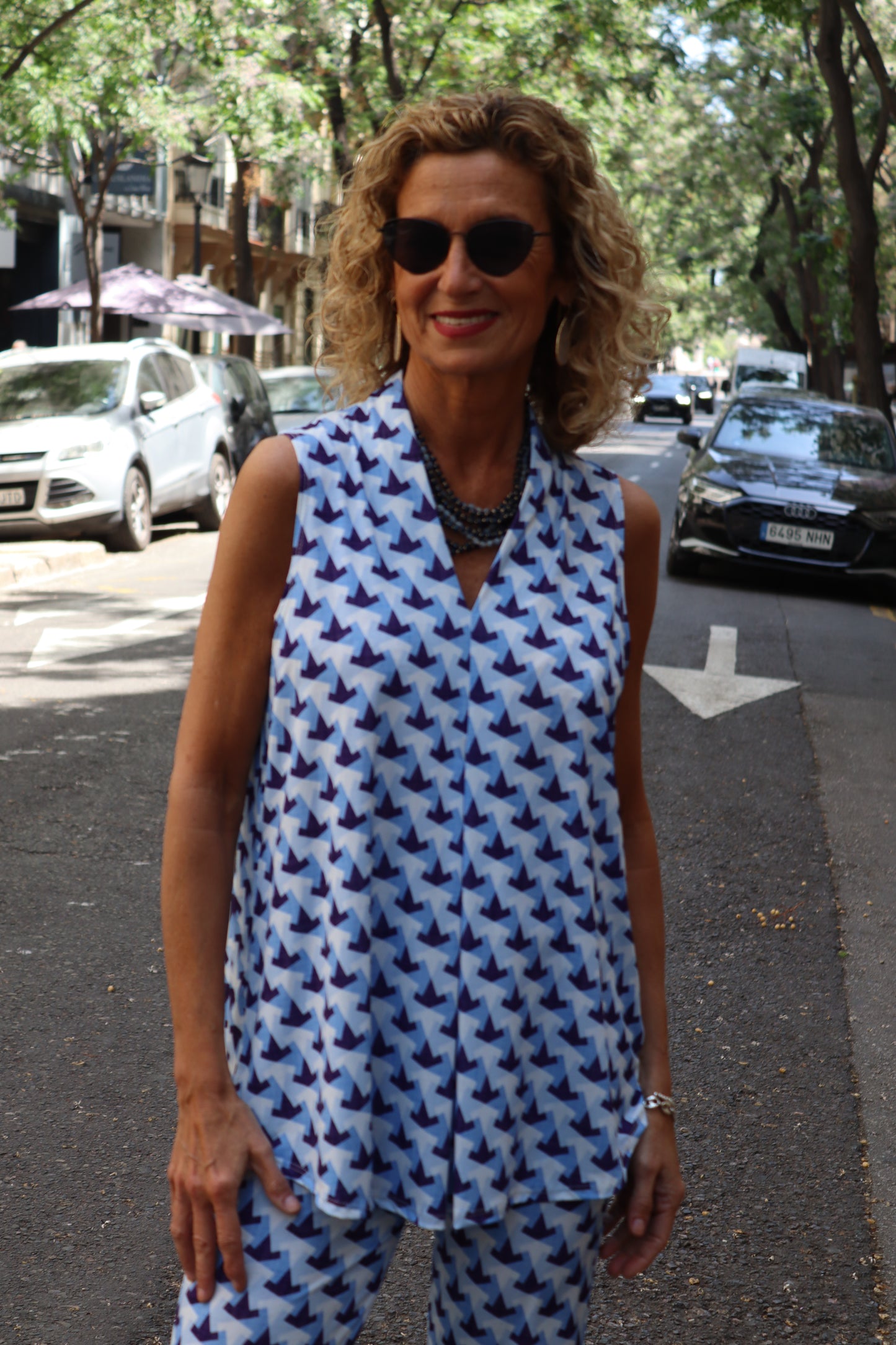 TOP TERE AZUL
