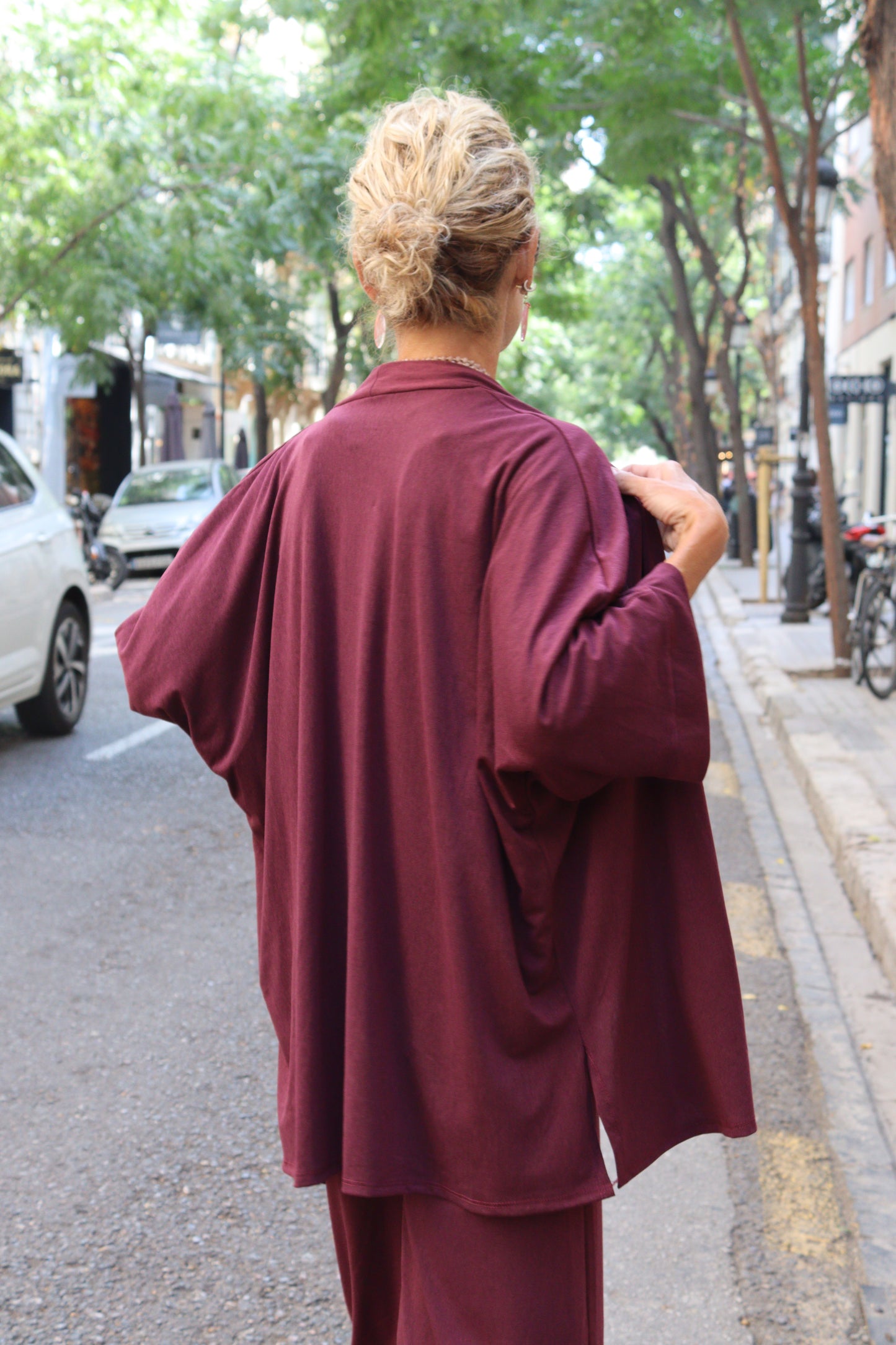 KIMONO GEMA BURDEOS