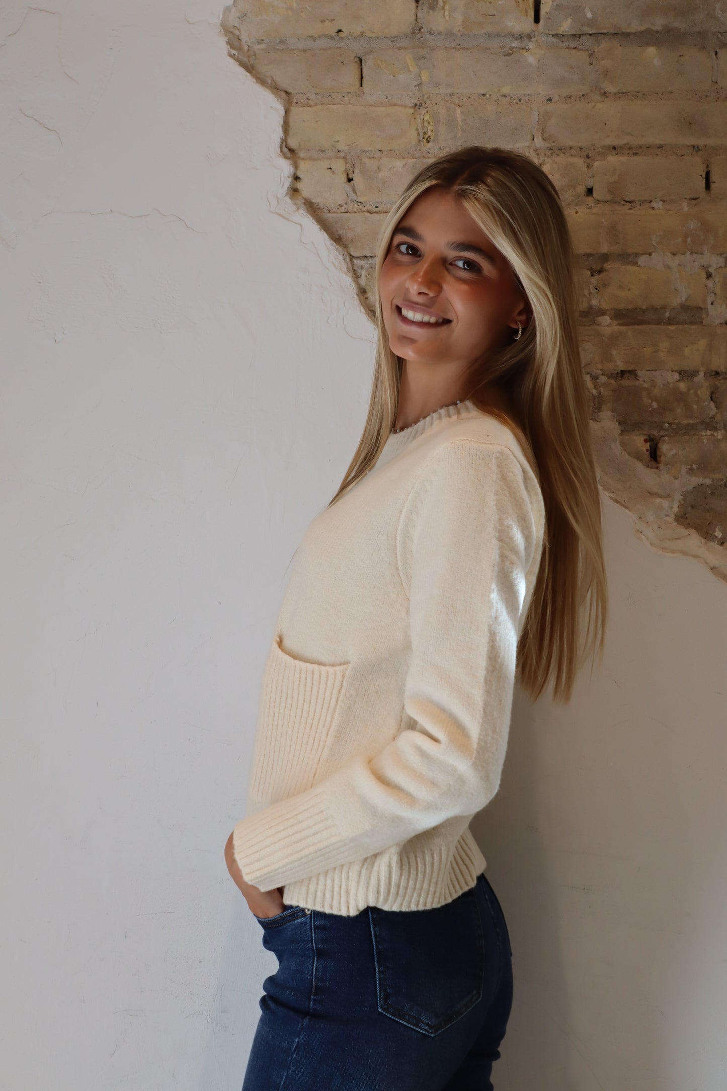 JERSEY MERY BLANCO ROTO