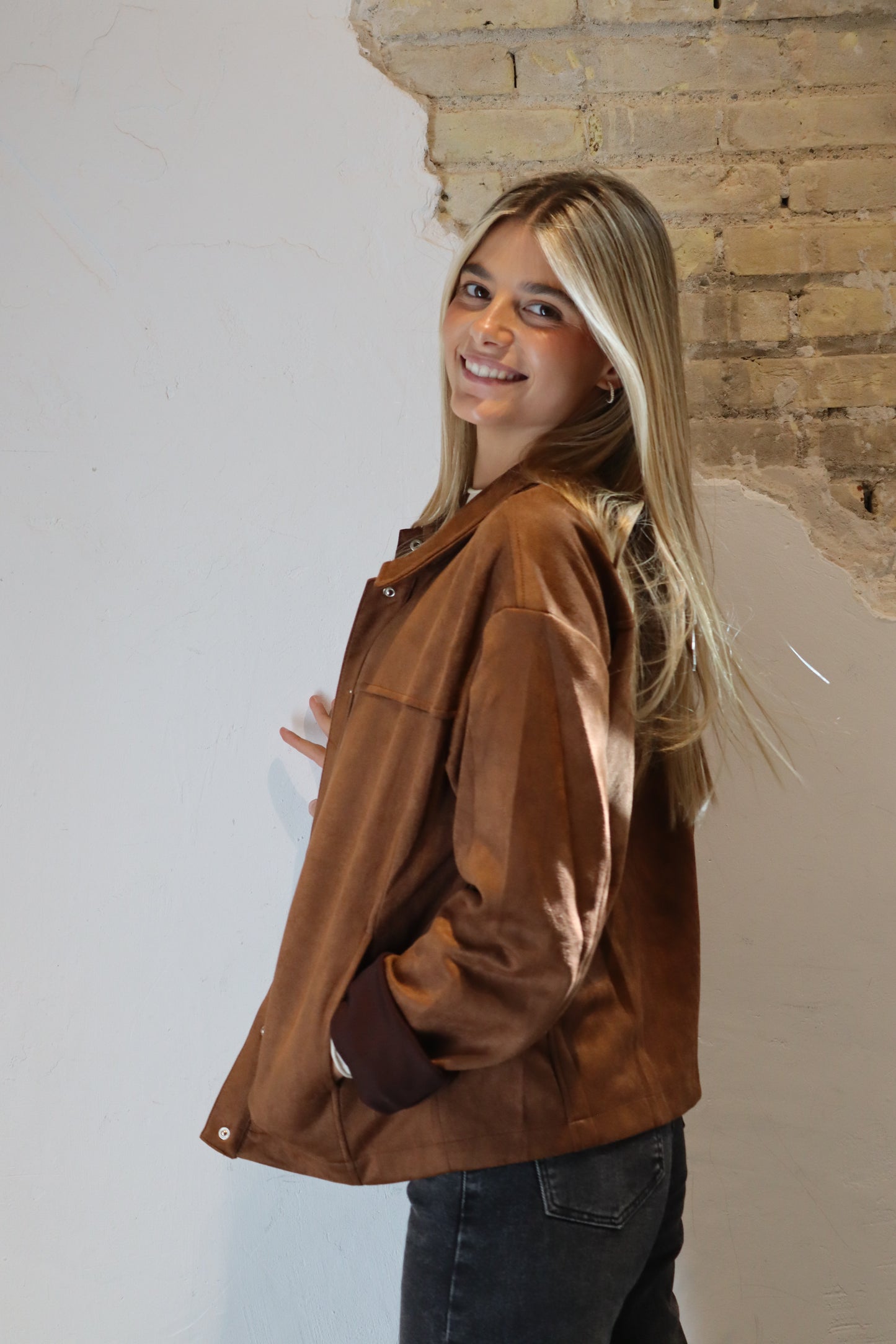 CHAQUETA ANTELINA CAMEL