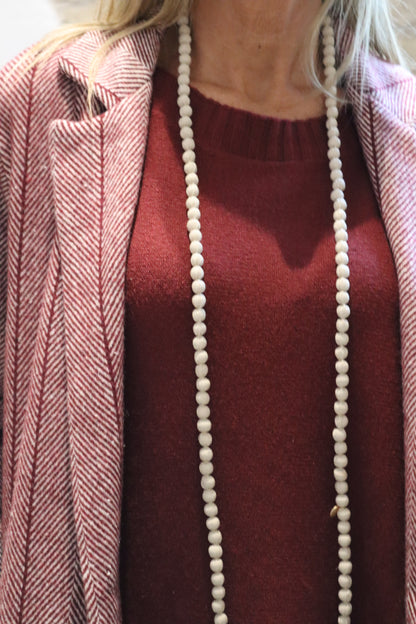 COLLAR EVA BLANCO ROTO