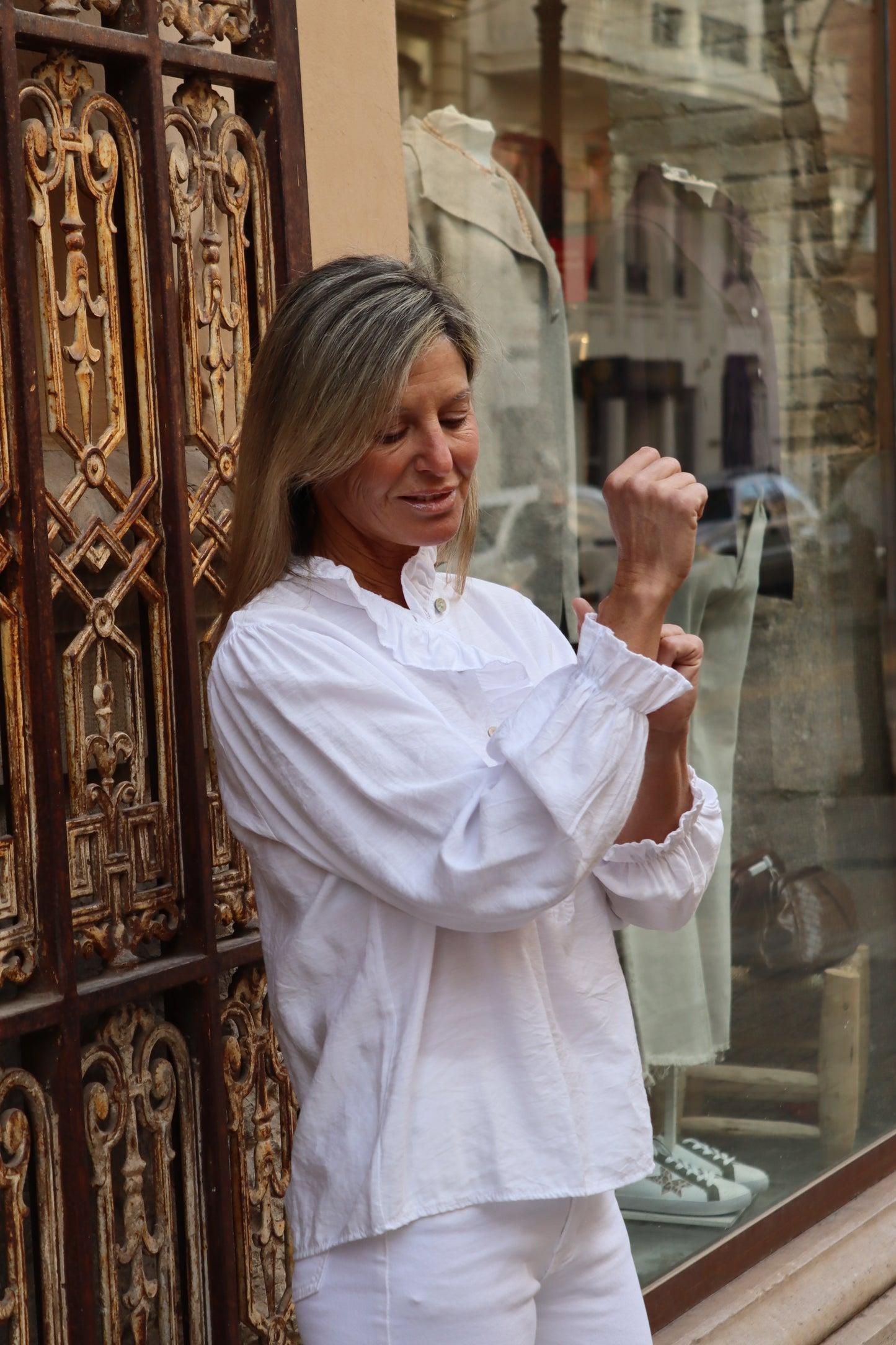 BLUSA TOSCANA BLANCA