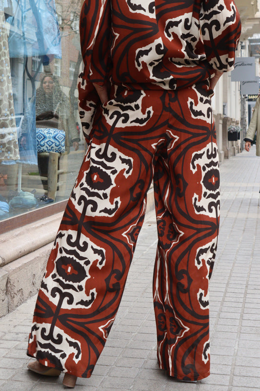 PANTALÓN RECTO MONI NARANJA