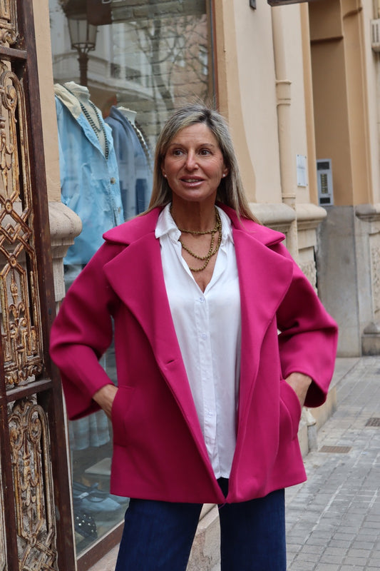 ABRIGO ITALIA FUCSIA