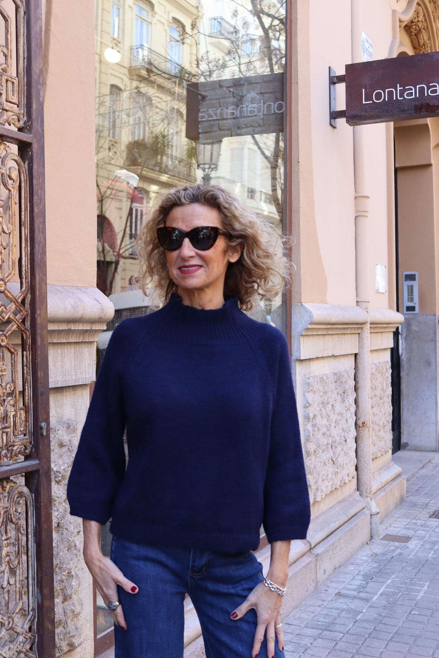 JERSEY BERTA AZUL MARINO